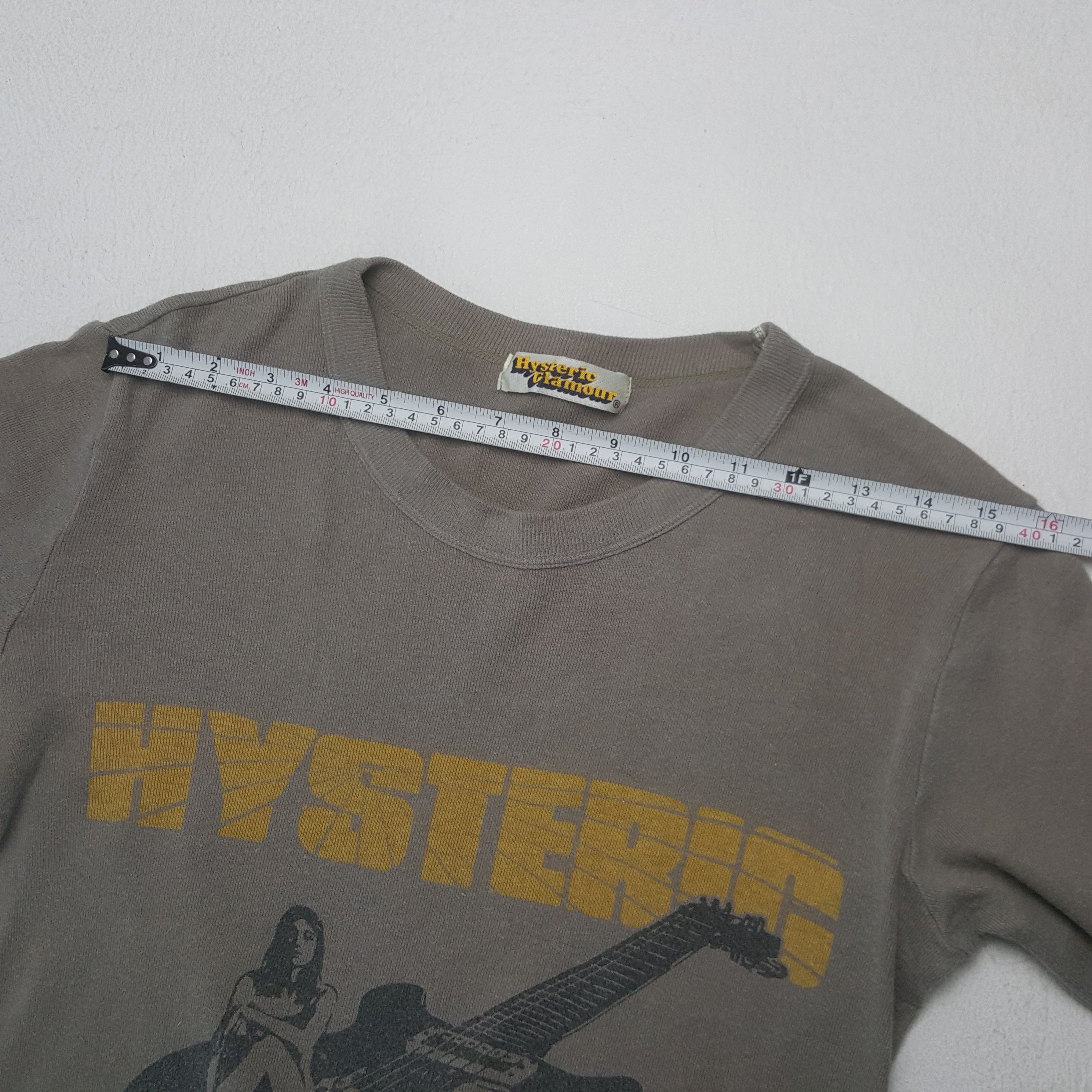 Hysteric Glamour × Japanese Brand × Vintage Vintage Hysteric Glamour Japanese Brand Long Sleeve Tshirt Size US S / EU 44-46 / 1 - 5 Thumbnail