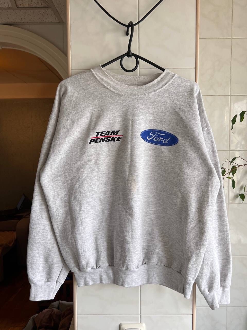 Vintage 1990s Ford Team Penske Vintage Racing Sweatshirt Crewneck Size US M / EU 48-50 / 2 - 4 Thumbnail