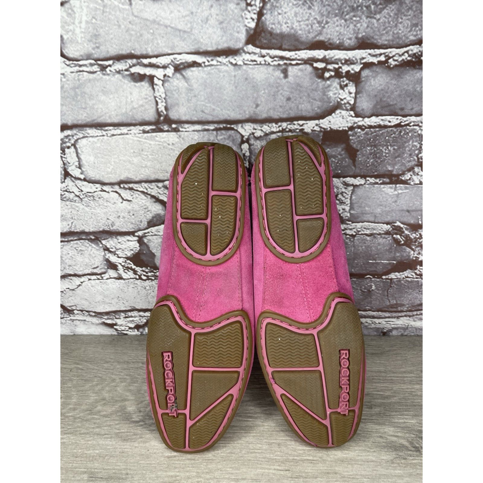 Rockport Rockport Fuchsia Pink Suede Leather Penny Loafer Driving Fla Size US 8 / IT 38 - 21 Thumbnail