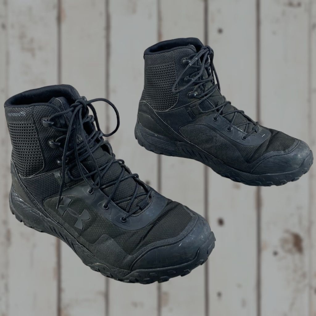 Under Armour Under Armour Valsetz Mens RTS 1.5 Black Clutch Fit Lace Up Tactical Combat Boots Shirt? Size US 11 / EU 44 - 1 Thumbnail
