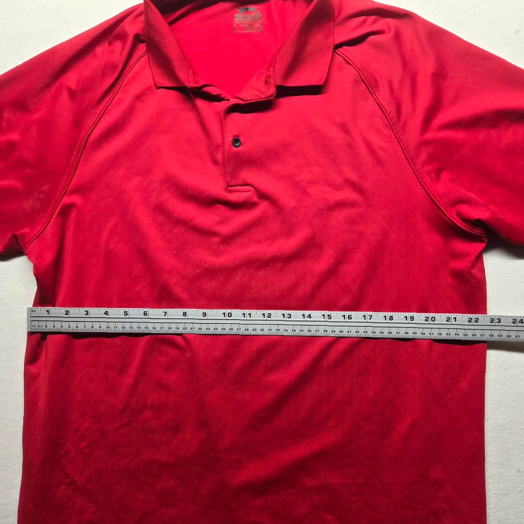 Vintage SLAZENGER Polo Shirt Pink Solid Short Sleeve Adult Women XL Shirt Women Pink XL Striped? Wait no. Size XL / US 12-14 / IT 48-50 - 4 Thumbnail