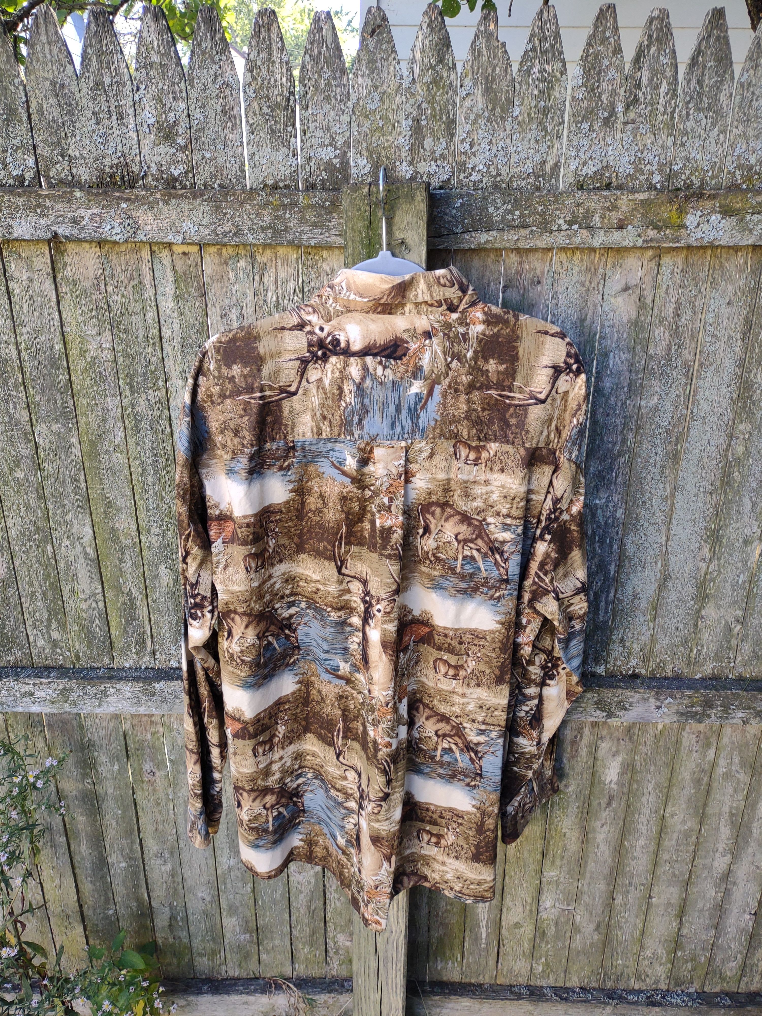 North River Outfitters North River All-Over Print Deer Shirt Size US XXL / EU 58 / 5 - 2 Thumbnail