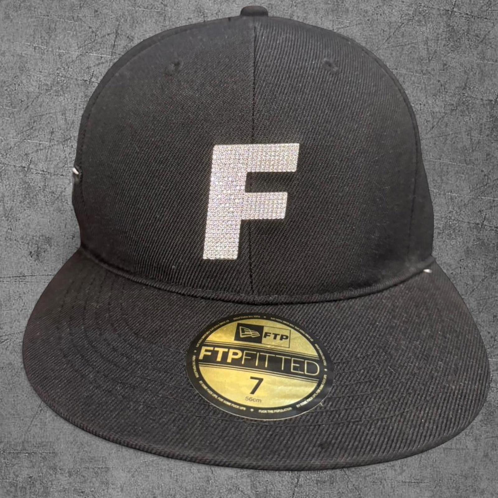 Fuck The Population FTP New Era Bedazzled Bling Fitted Size ONE SIZE - 2 Thumbnail
