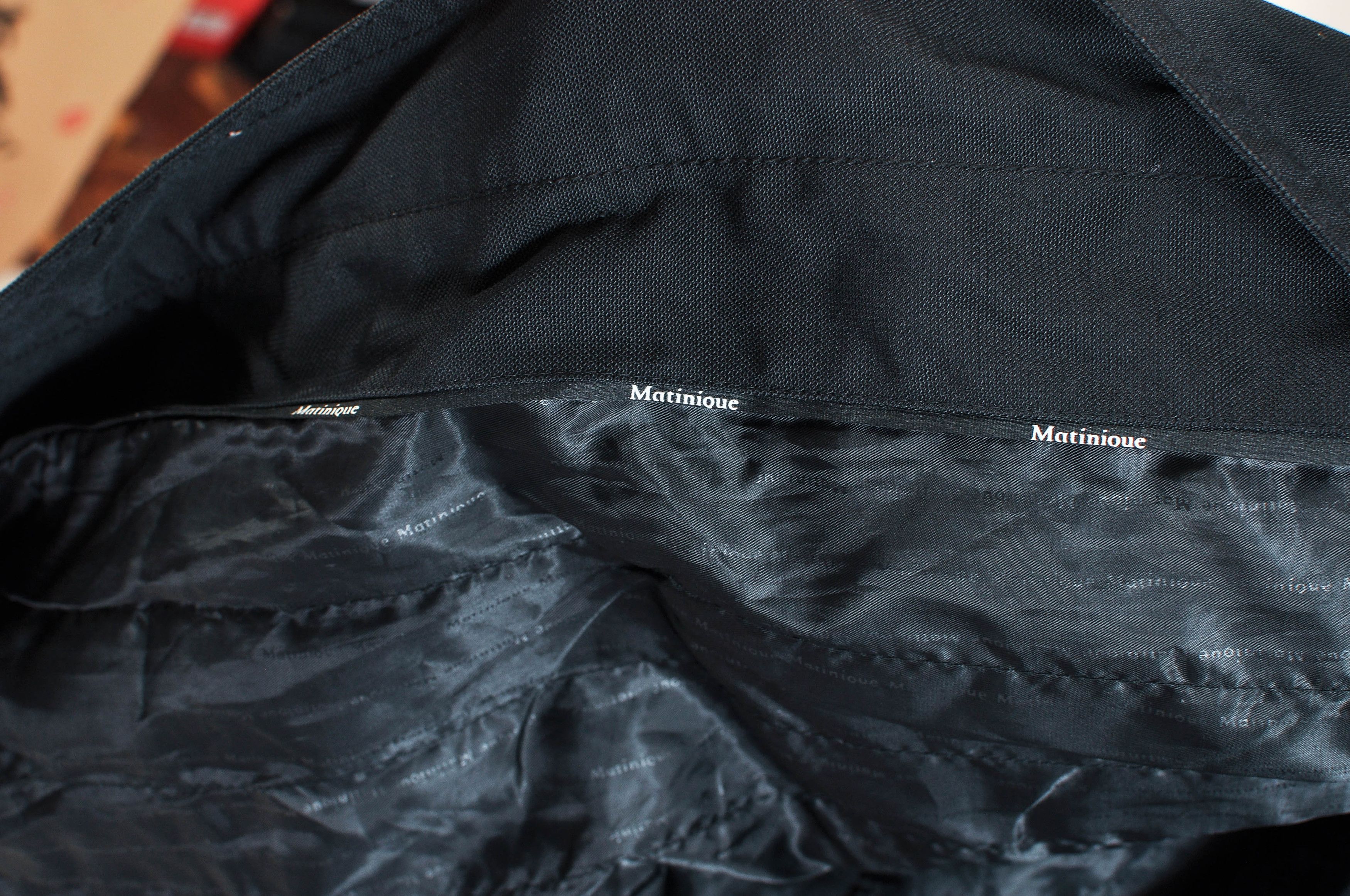 Matinique Black trench coat Size US M / EU 48-50 / 2 - 5 Thumbnail