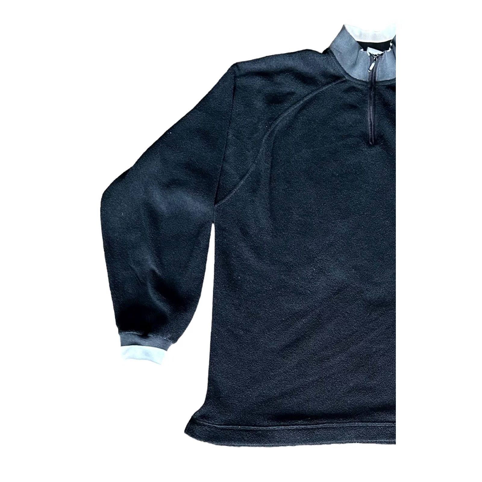 Reebok VINTAGE Reebok Pullover Sweatshirt 1/4 Zip Fleece Black Size M Men’s 90s Sports Jacket Size US M / EU 48-50 / 2 - 3 Thumbnail