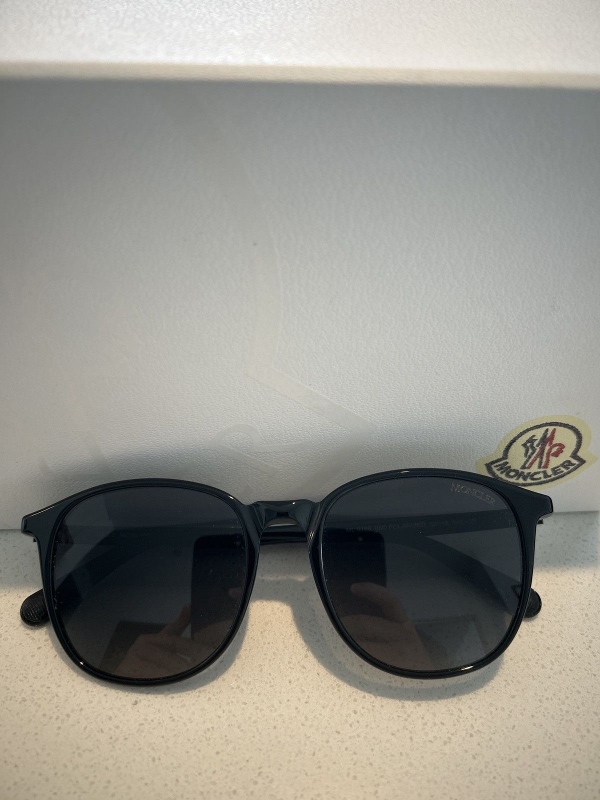 Moncler Moncler Round Acetate Sunglasses Size ONE SIZE - 2 Thumbnail