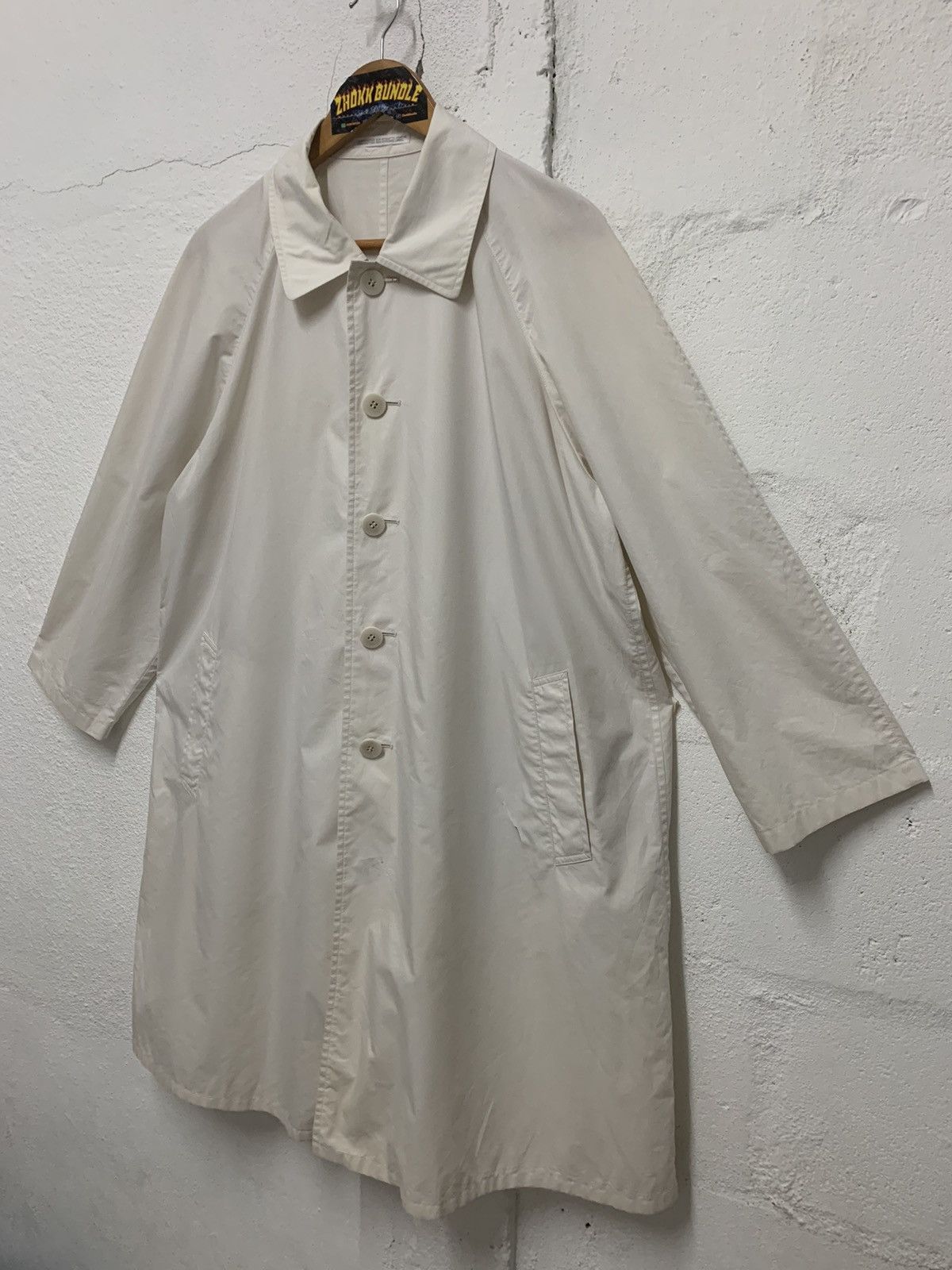 Japanese Brand Vintage Yohji Yamamoto Long Jacket Size US XXL / EU 58 / 5 - 3 Thumbnail
