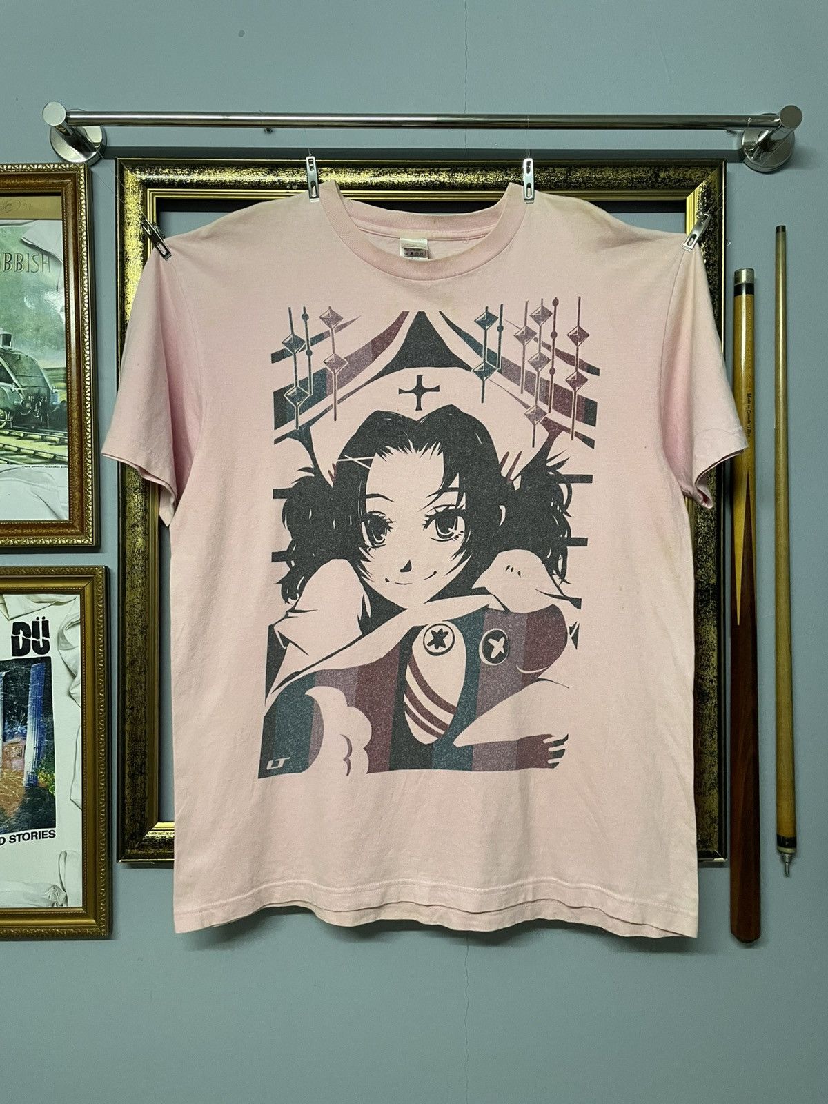 Designer × Japanese Brand × Vintage Vintage 90s Japan Anime Fantasy Cutie Honey Faded Pink Tee Size US L / EU 52-54 / 3 - 1 Thumbnail