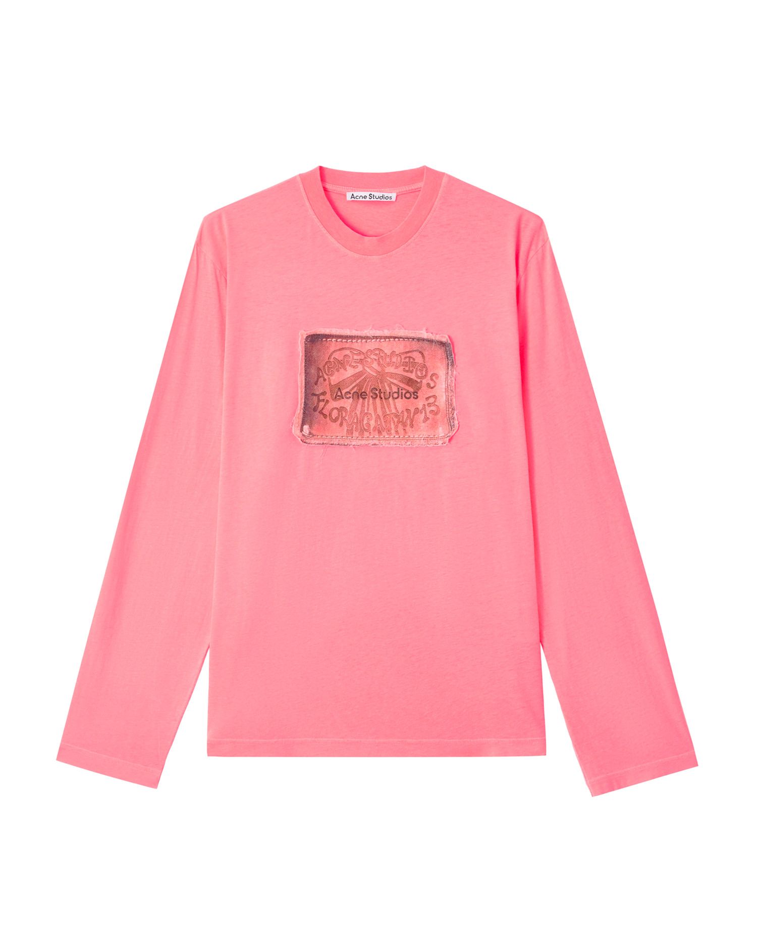 Acne Studios Acne Studios Patch Design Long Sleeve T-Shirt Size XS / US 0-2 / IT 36-38 - 1 Thumbnail