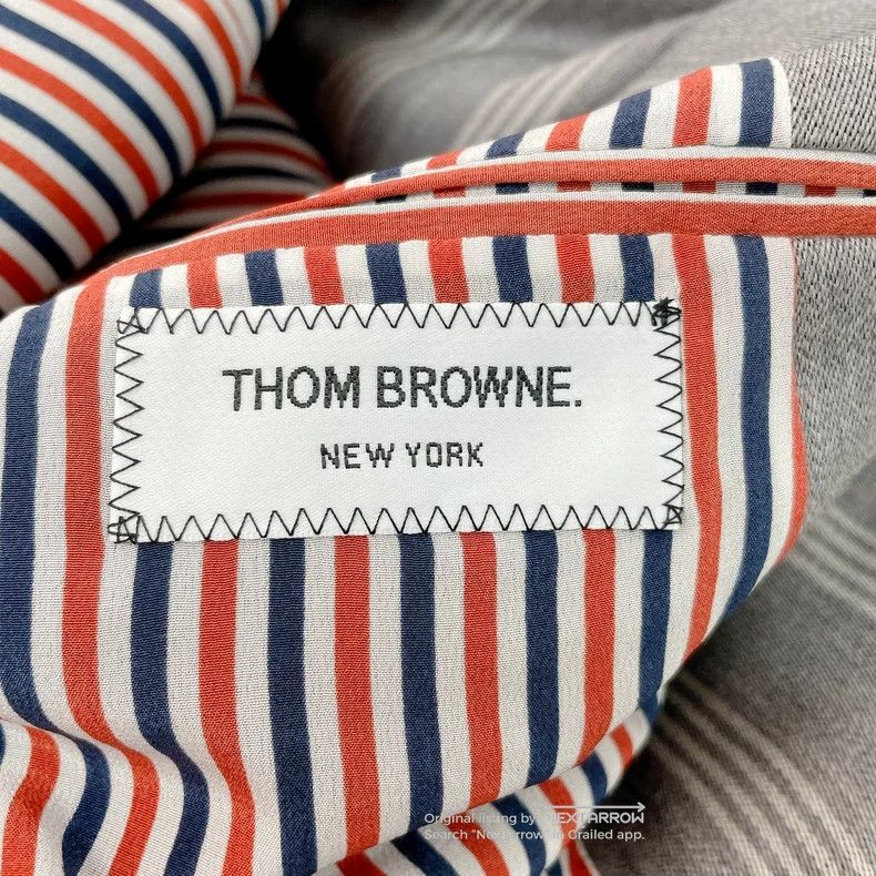 Thom Browne Thom Browne Gray Blazer Size 40 3 Size 40R - 8 Thumbnail