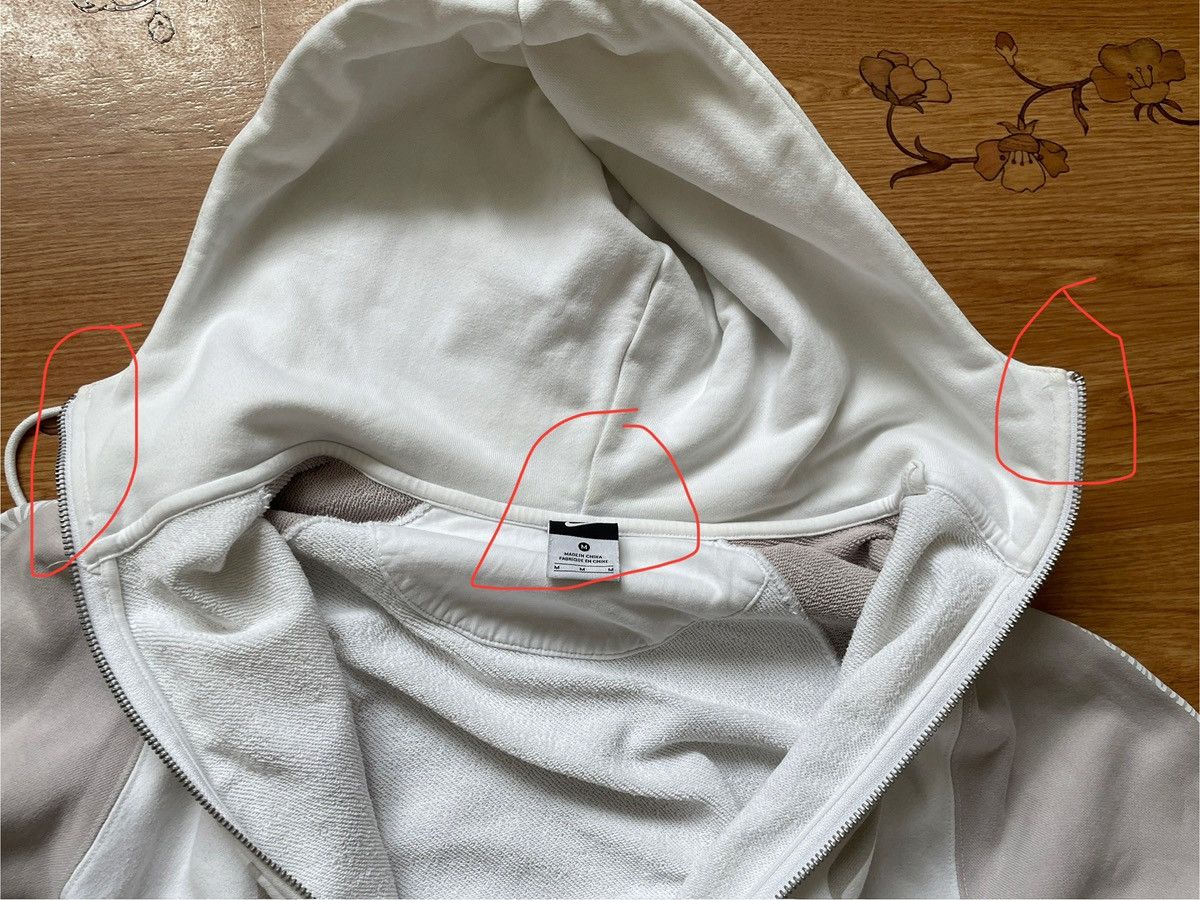 Nike × Vintage Vintage Nike Juventus White Zip Hoodie Size US M / EU 48-50 / 2 - 17 Thumbnail