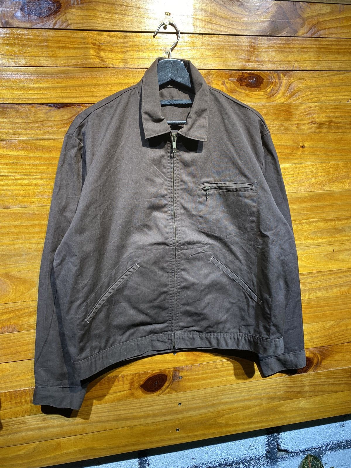 Oshkosh Vintage OshKosh B’gosh UnionMade Sanforiz Brown Work Jacket Size US M / EU 48-50 / 2 - 5 Thumbnail