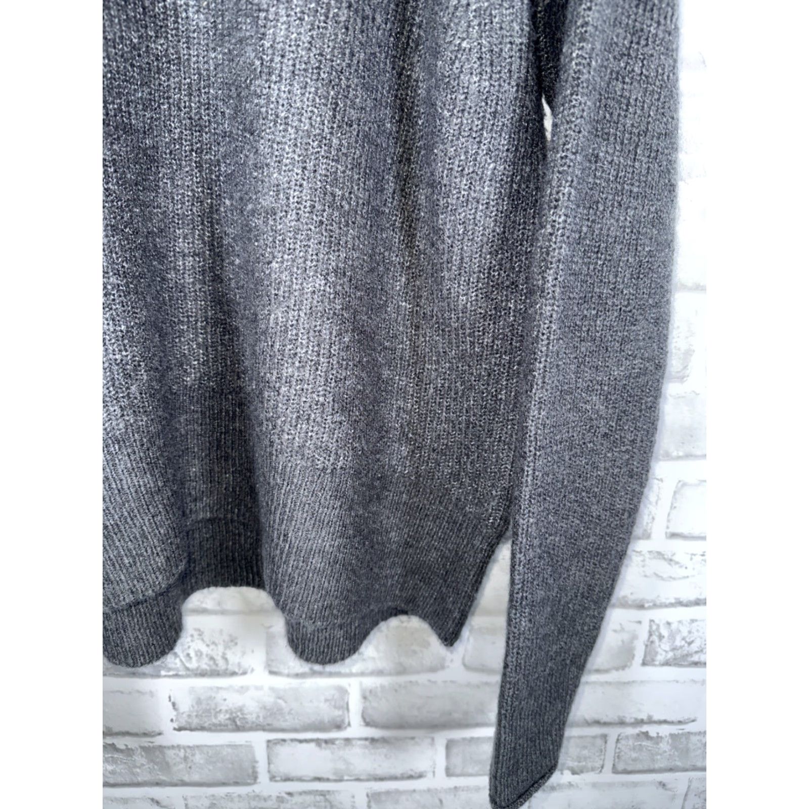 Vintage KUHL Gray Acrylic Wool Blend Sweater Womens L Pullover Mediumweight Comfort Knit Shirt? Size L / US 10 / IT 46 - 3 Thumbnail
