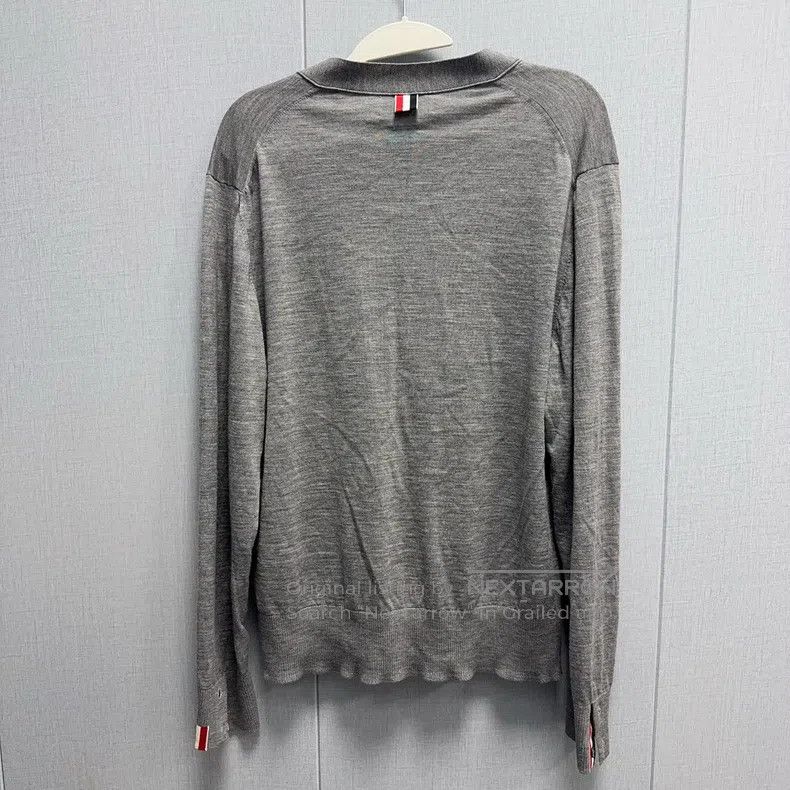 Thom Browne Thom Browne Single-Breasted Casual Long Sleeve Knit Top Size US L / EU 52-54 / 3 - 2 Thumbnail