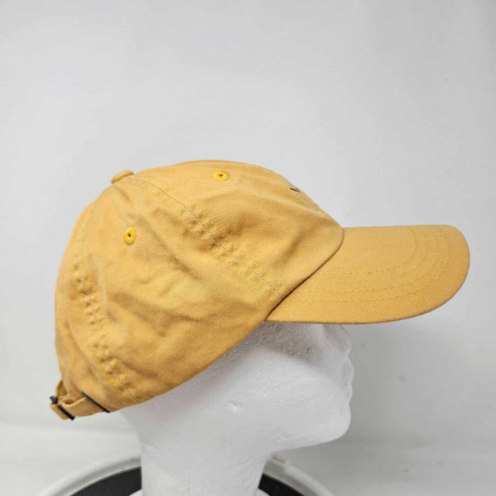 Imperial Imperial Hat Mens One Size Yellow Cap Strap Back Cotton Golf GWI Embroidered Size ONE SIZE - 3 Thumbnail