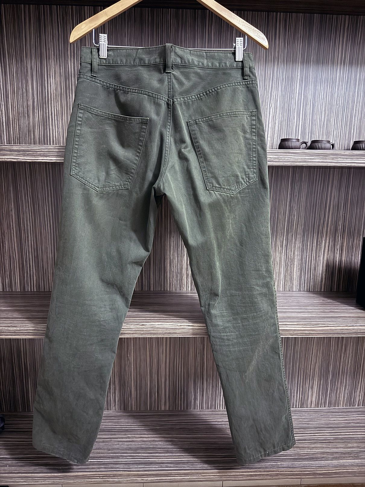 Visvim Visvim 12SS FLUXUS 03 CHINO Pants Sz. 1 OLIVE 01121050008017 Size US 30 / EU 46 - 5 Thumbnail