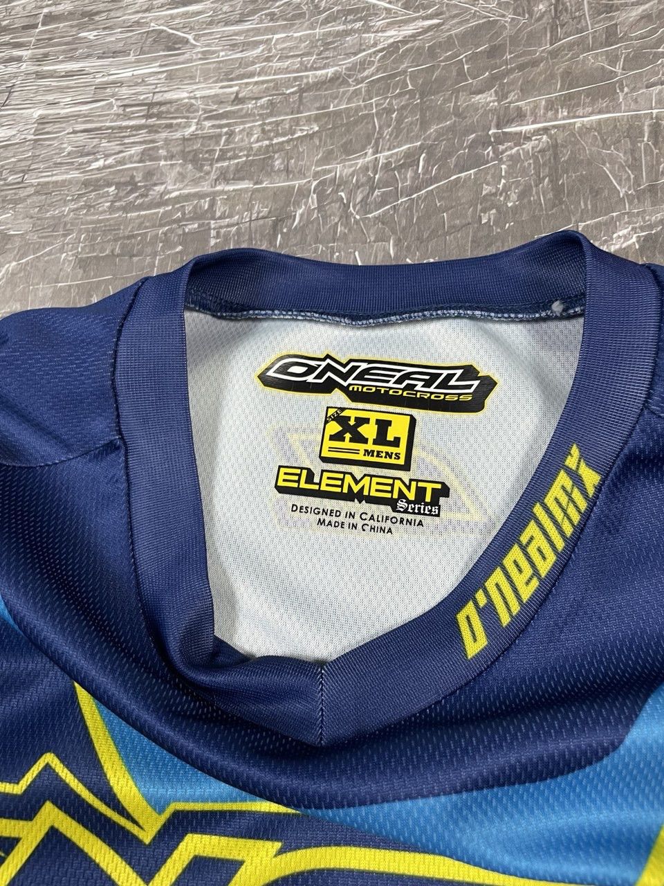 Vintage O'Neal motocross racing element jersey long sleeve Size US XL / EU 56 / 4 - 11 Thumbnail