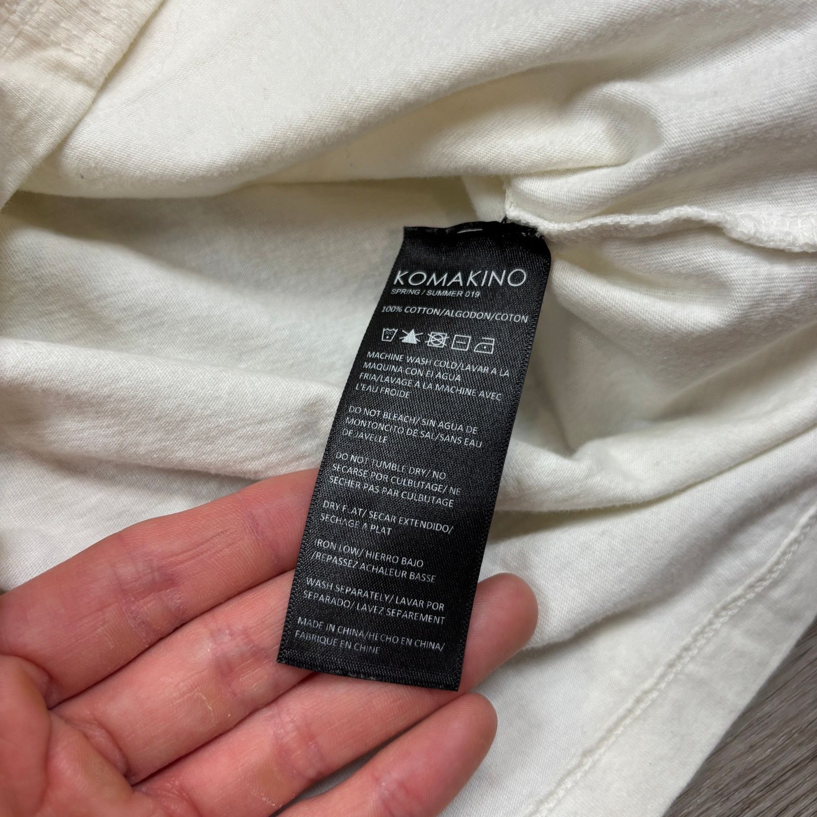 KOMAKINO Rare Komakino Boxy T Shirt 3M Crashed Spring Summer 19 XL Size US XL / EU 56 / 4 - 7 Thumbnail