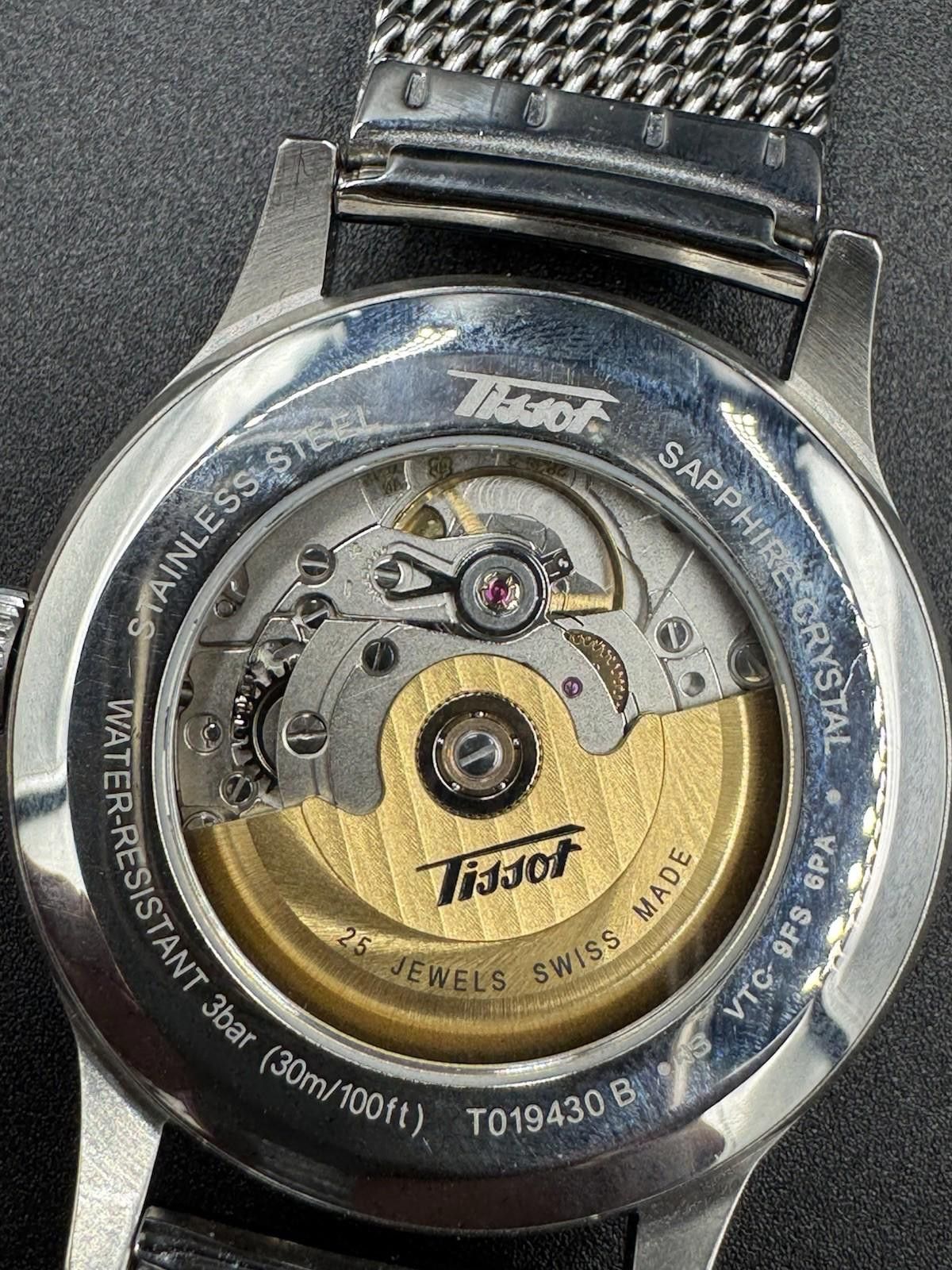 Tissot TISSOT HERITAGE VISODATE AUTOMATIC Blue Dial Swiss Made BOX Size ONE SIZE - 6 Thumbnail
