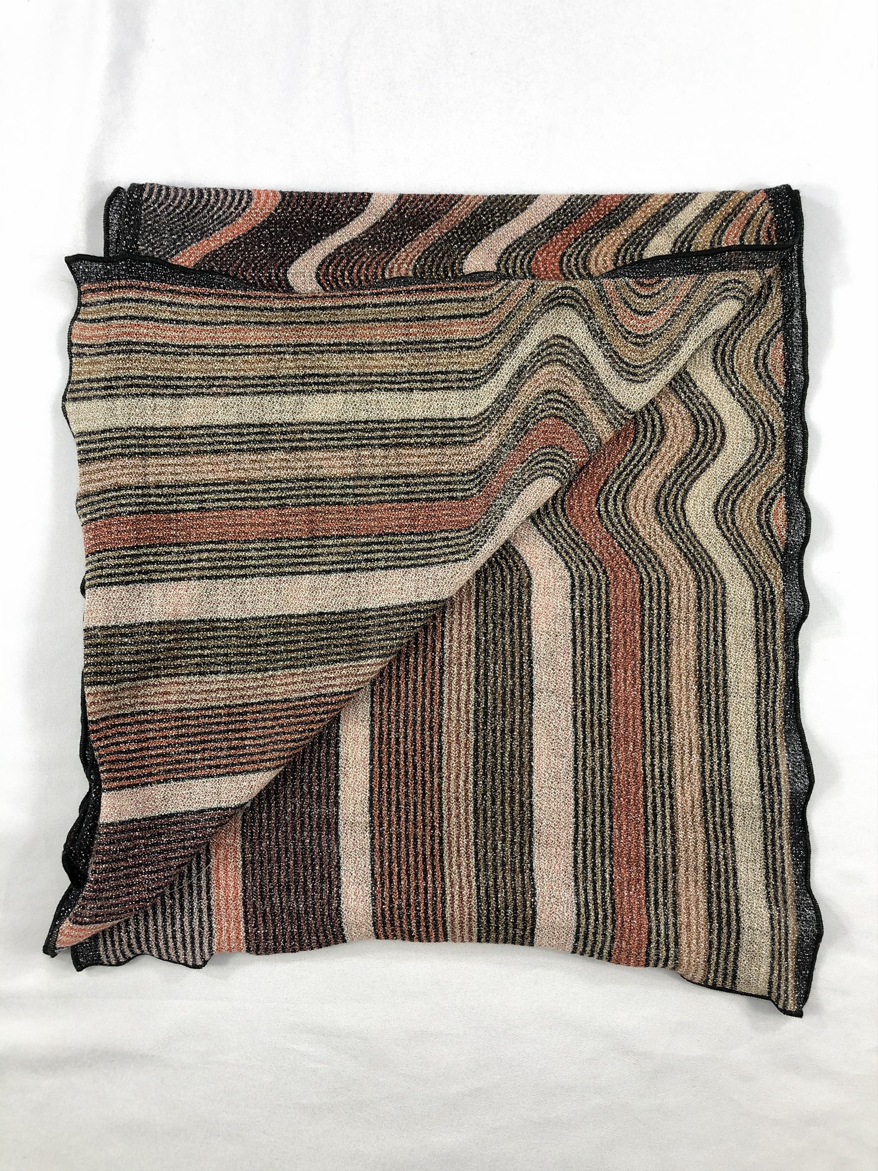 Missoni Vintage Missoni Scarf/Muffler/Neckwear MF1718 Size ONE SIZE - 4 Thumbnail