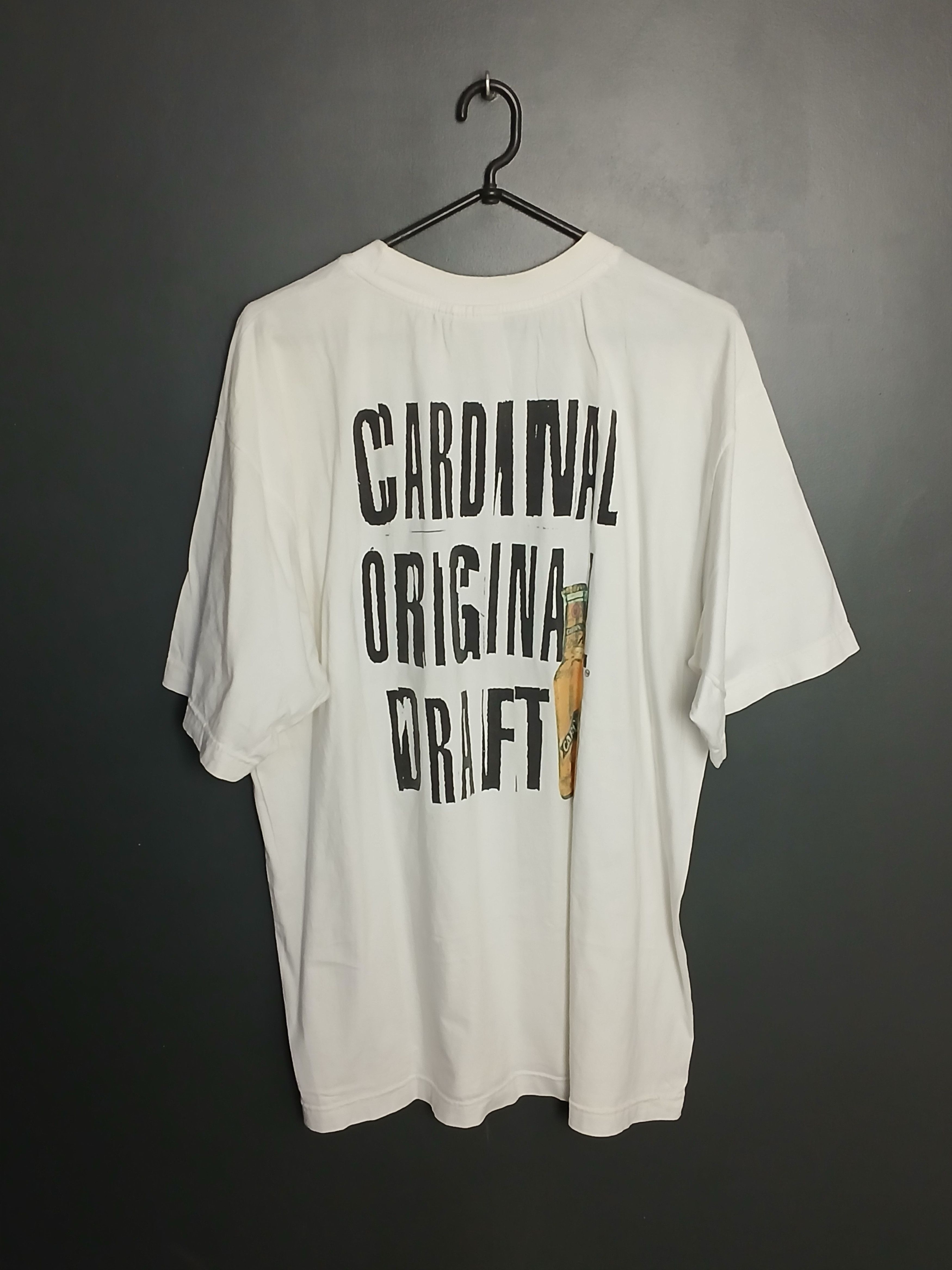 Vintage Cardinal Original Draft T-Shirt Size US XL / EU 56 / 4 - 1 Thumbnail