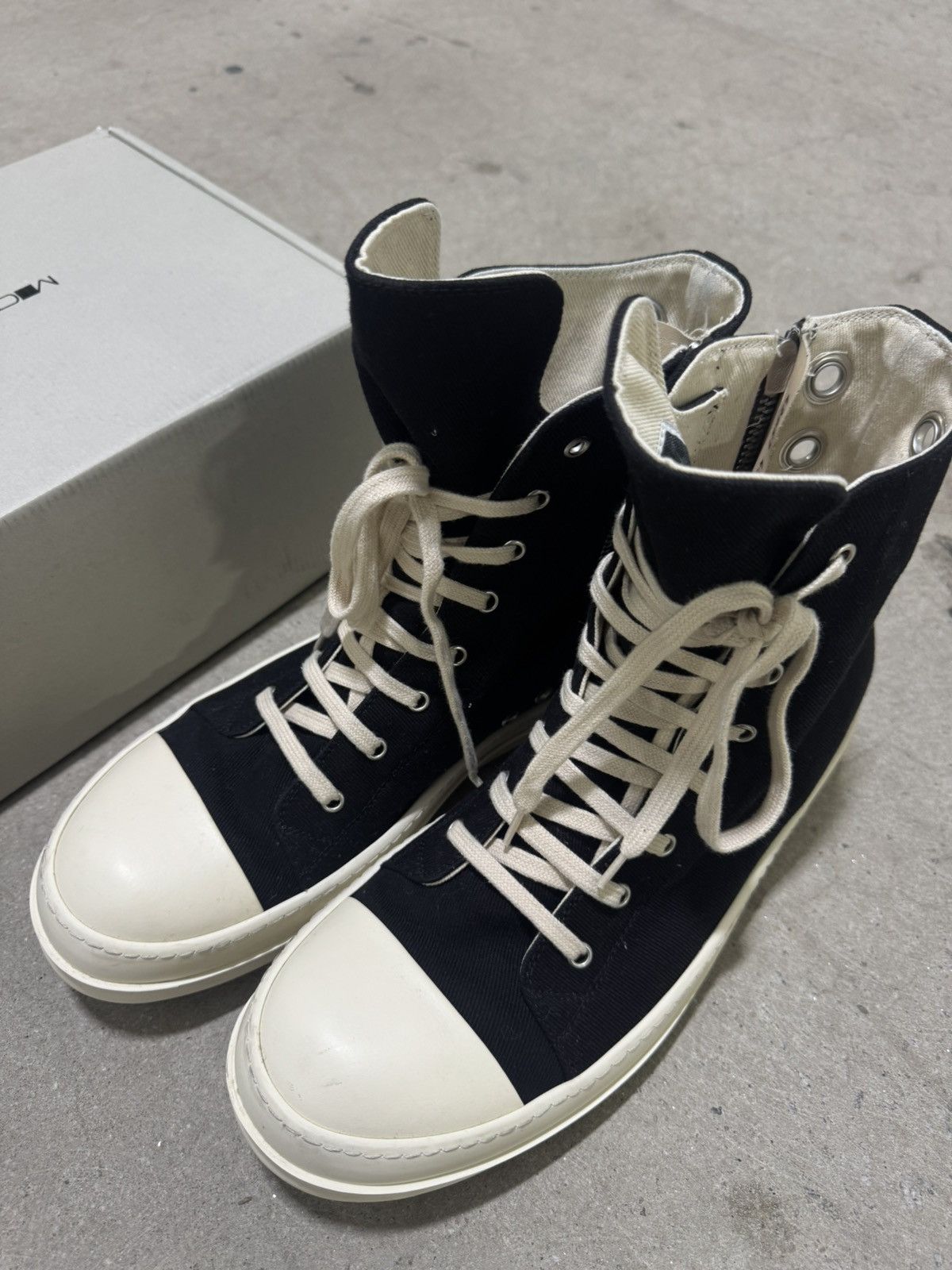 Rick Owens Rick Owens Ramones Eyelet Size US 12.5 / EU 45-46 - 3 Thumbnail