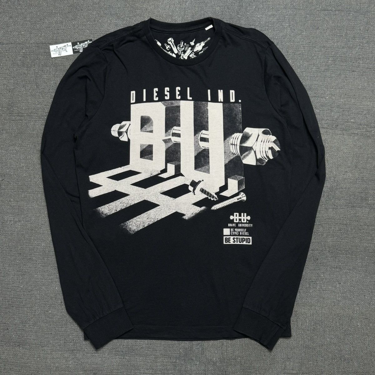 Diesel × Vintage Diesel Longsleeve tshirt Size US L / EU 52-54 / 3 - 1 Thumbnail