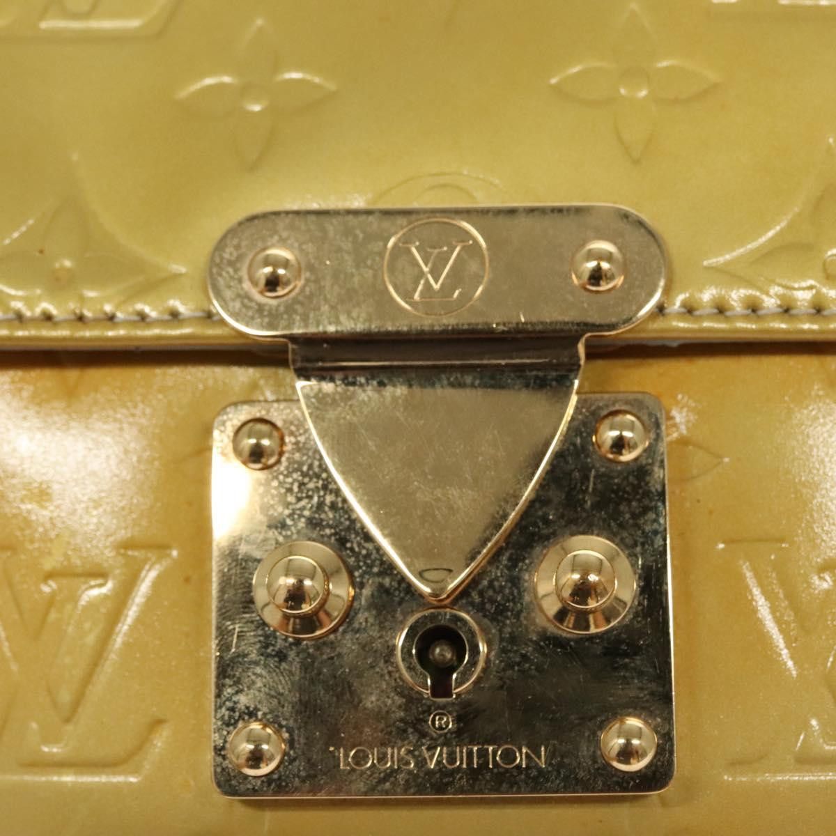 Louis Vuitton LOUIS VUITTON Monogram Vernis Spring Street Hand Bag Gris Size ONE SIZE - 14 Thumbnail