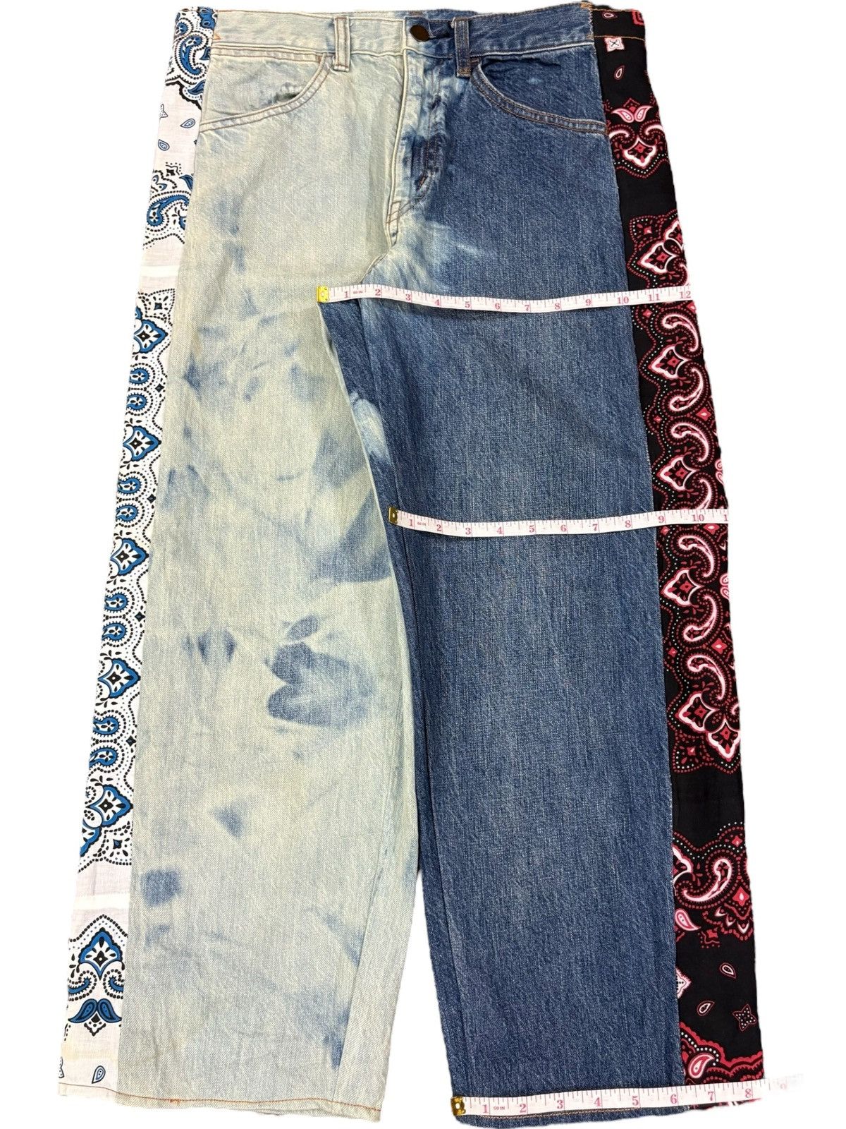 Uniqlo Vintage Uniqlo Lemaire Custom Hybrid Baggy Jeans Size US 33 - 13 Thumbnail