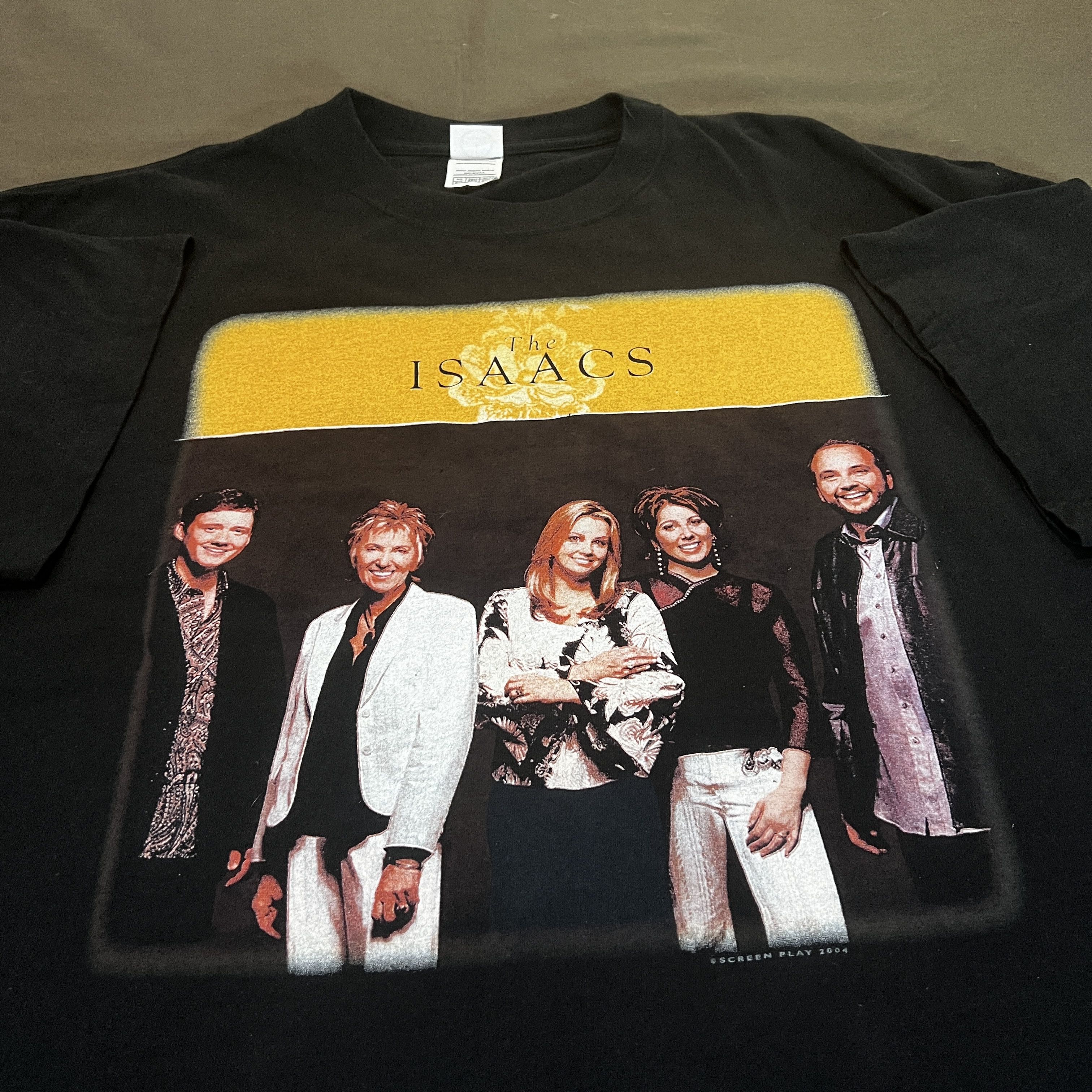 Band Tees × Vintage Vintage The Isaacs bluegrass Southern gospel Country Tee XL Size US XXL / EU 58 / 5 - 1 Thumbnail