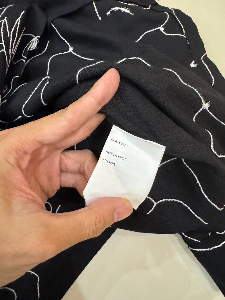 Our Legacy Our Legacy Heusen Shirt 2503-Nextarrow Size US M / EU 48-50 / 2 - 3 Thumbnail
