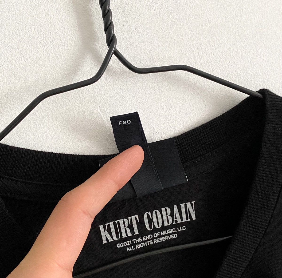 Nirvana Nirvana Kurt Cobain Regular Fit Tee / T Shirt Size US S / EU 44-46 / 1 - 4 Thumbnail