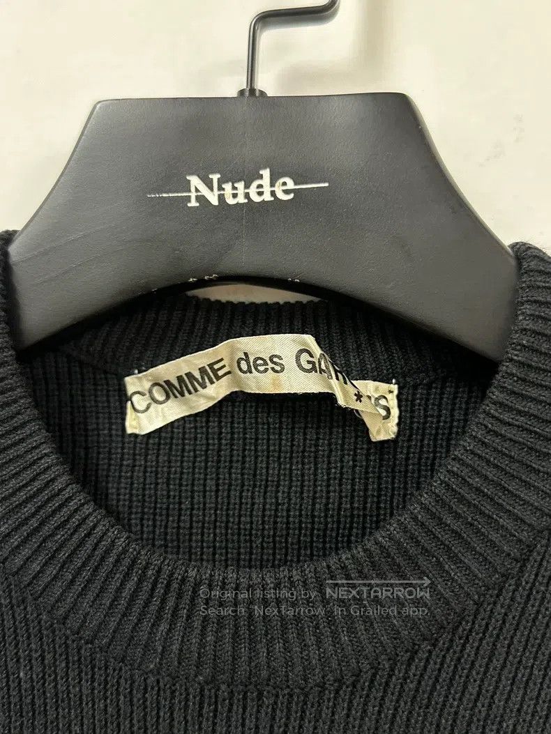 Comme des Garcons Comme Des Garcons Cotton applique knitted sweater Size S / US 4 / IT 40 - 3 Thumbnail