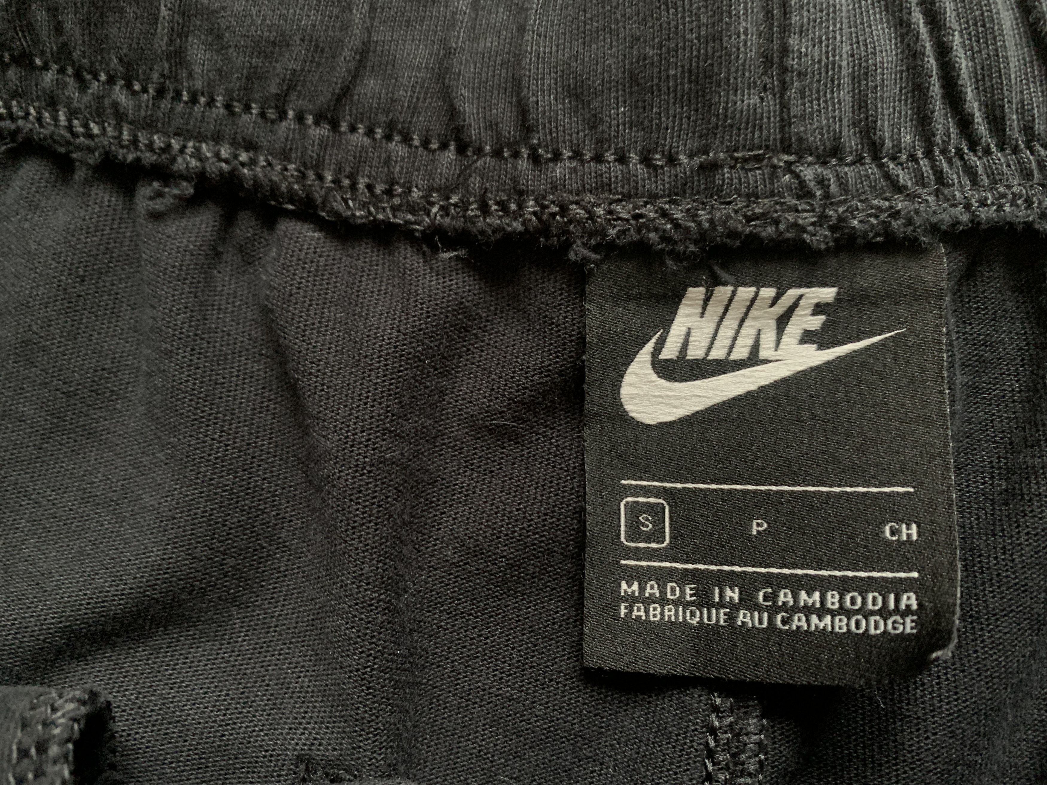 Nike Nike Sportswear Black Cotton Shorts Size US 30 / EU 46 - 6 Thumbnail