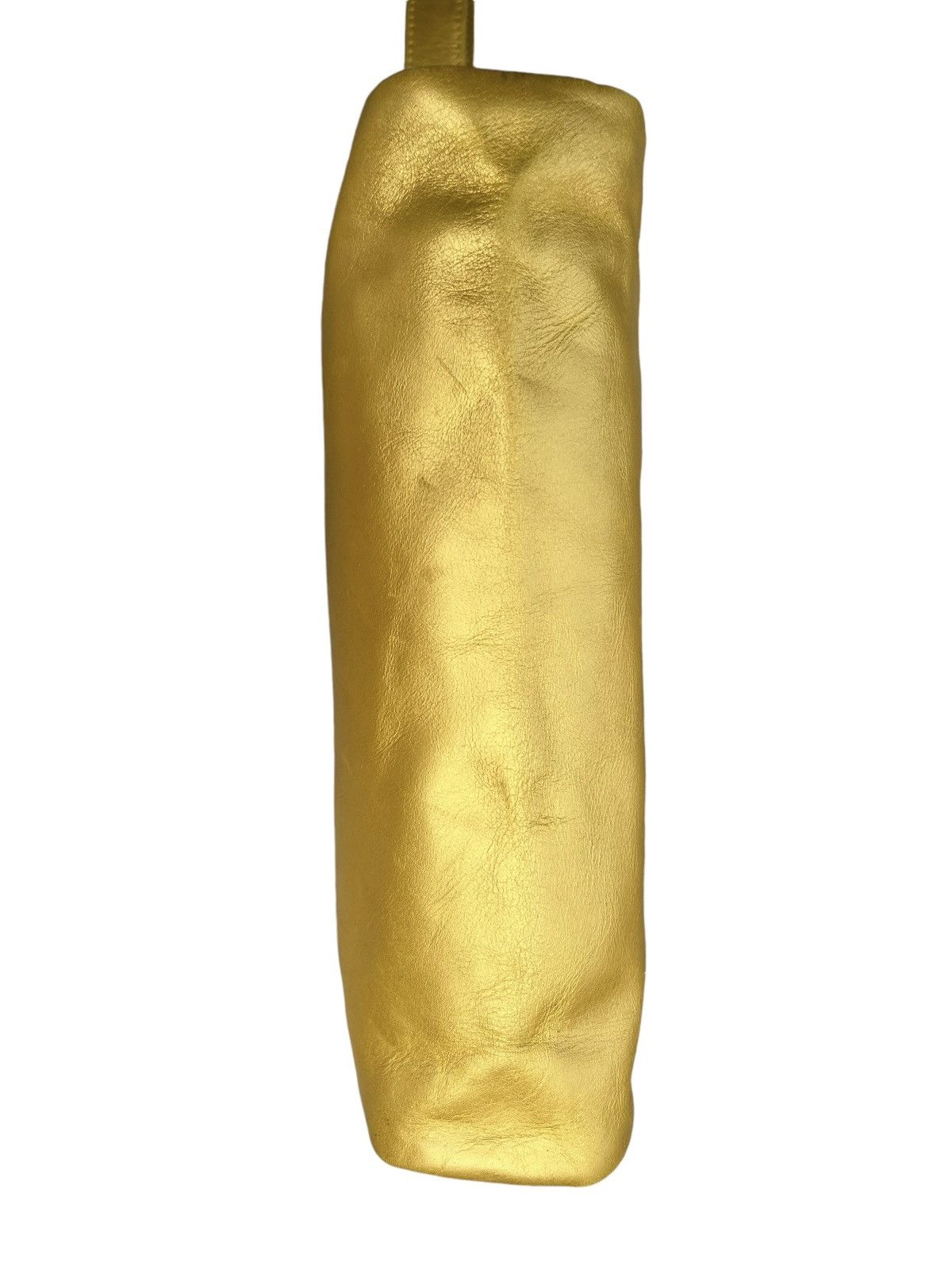 A.P.C. Vintage A.P.C. Patina Leather Yellow Gold Clutch Bag Size ONE SIZE - 15 Thumbnail