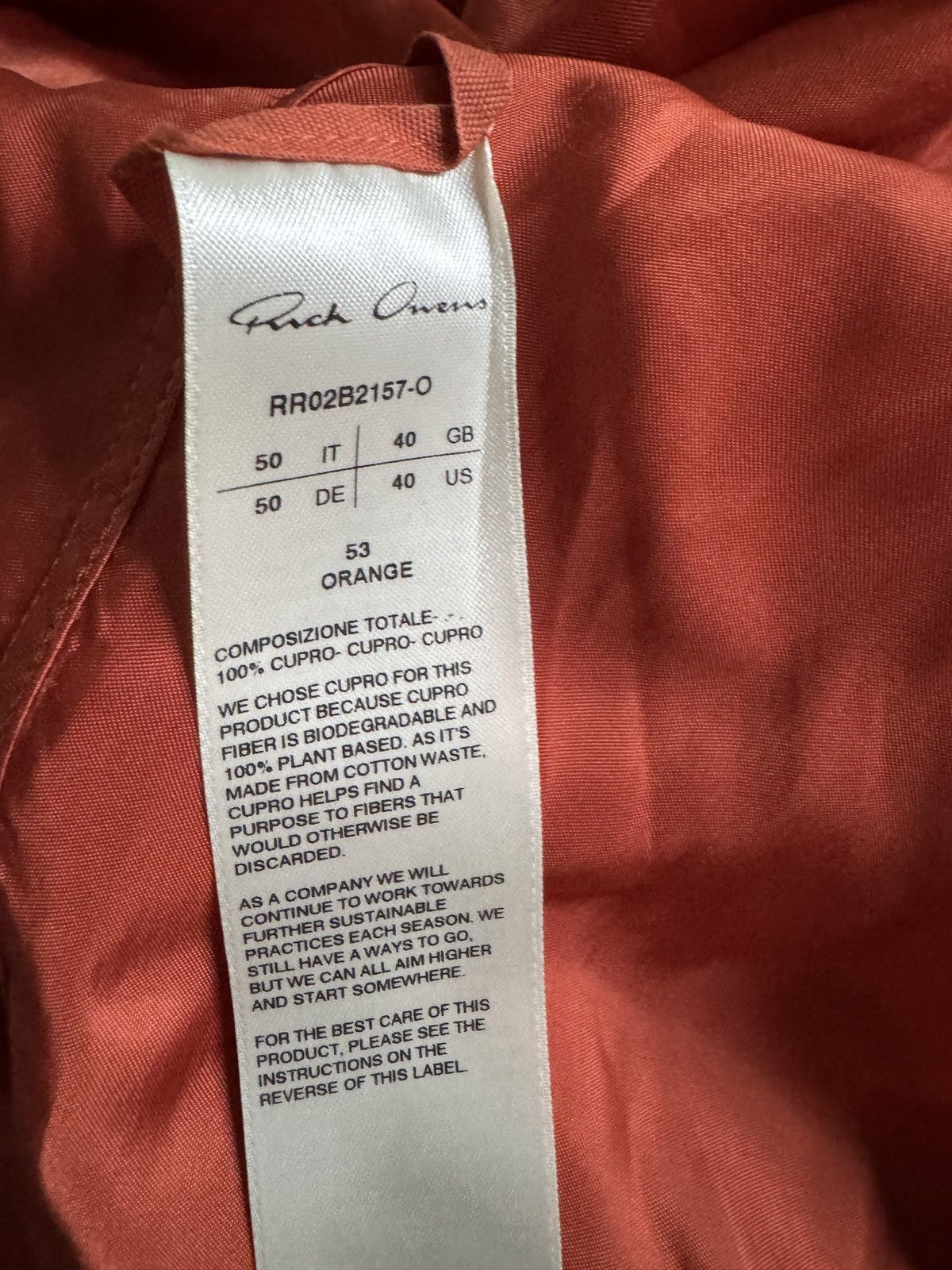 Rick Owens Strobe satin deep V tee Size US M / EU 48-50 / 2 - 7 Thumbnail