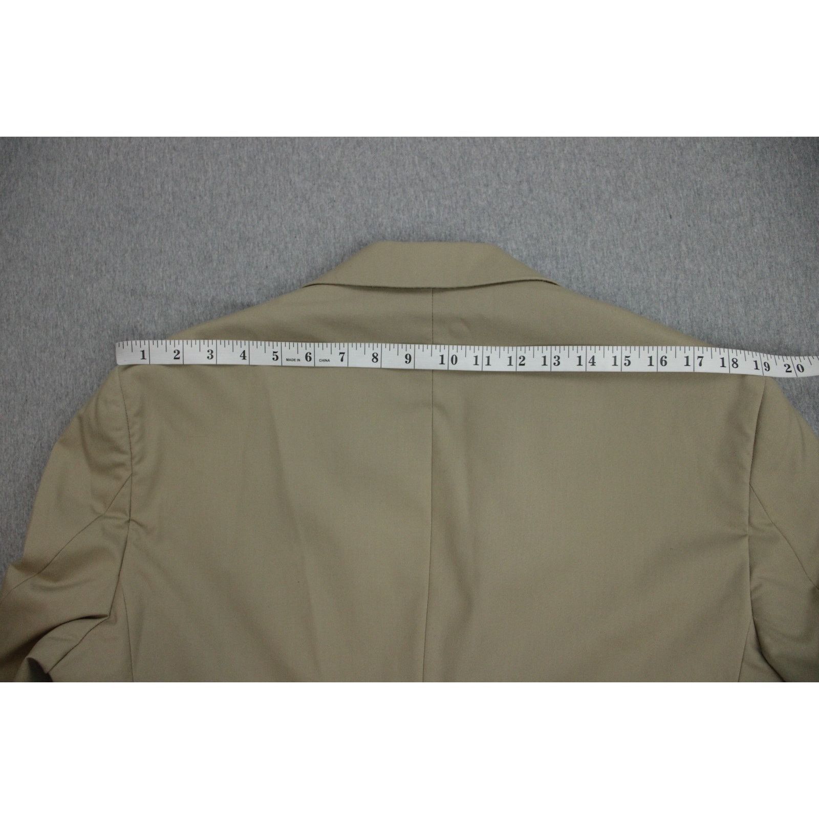 Brooks Brothers Brooks Brothers Suit Jacket Mens 40R Cotton Blend Beige Size 40R - 11 Thumbnail