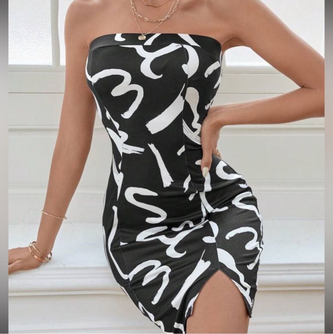 Designer × Other NWT, Lavishly Paris Women's Rodeo Mini Dress Size S / US 4 / IT 40 - 6 Thumbnail