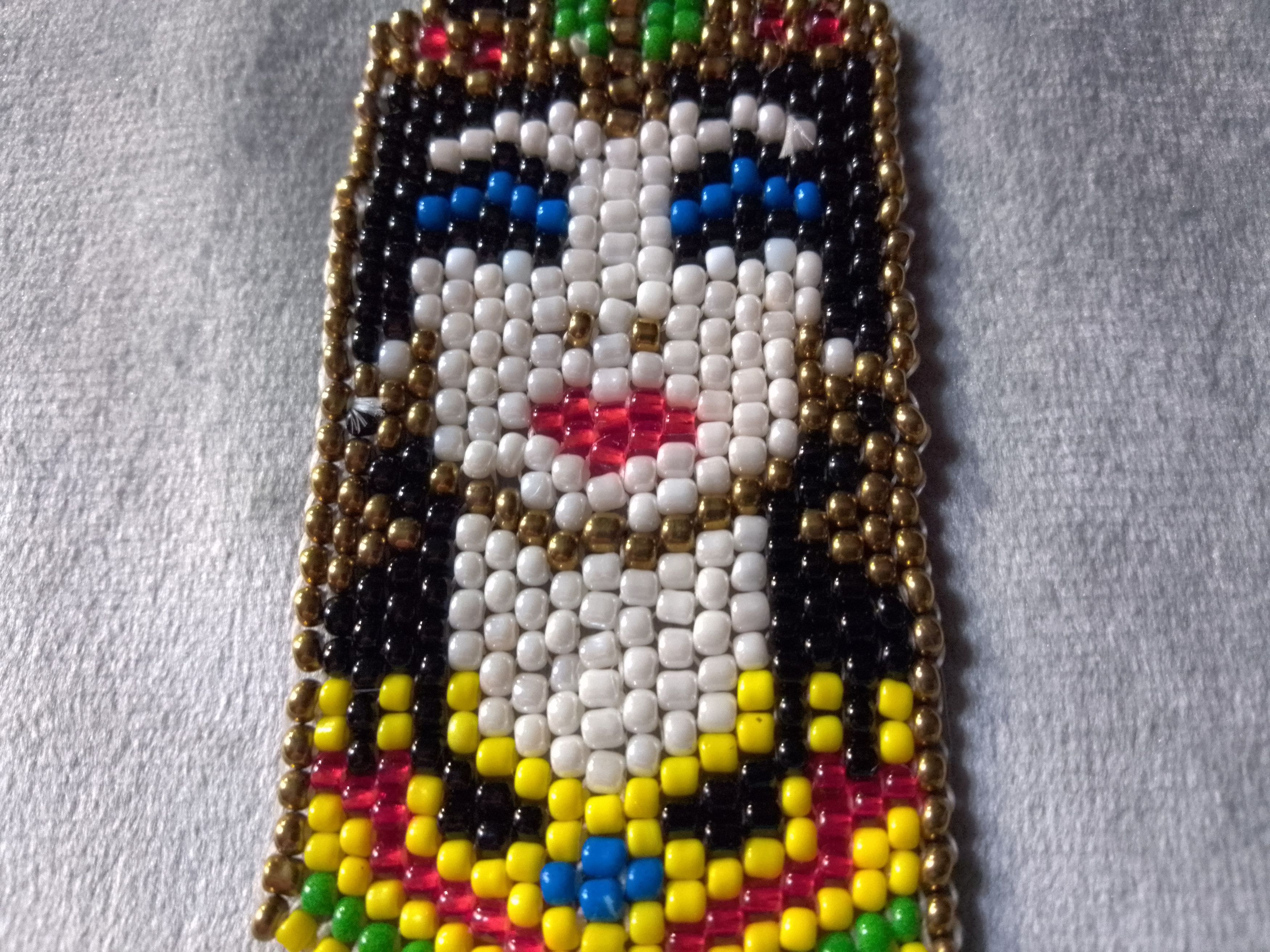 Handmade Necklace Long Ceramics Crystal Pendant Cleopatra Boho Size ONE SIZE - 8 Thumbnail