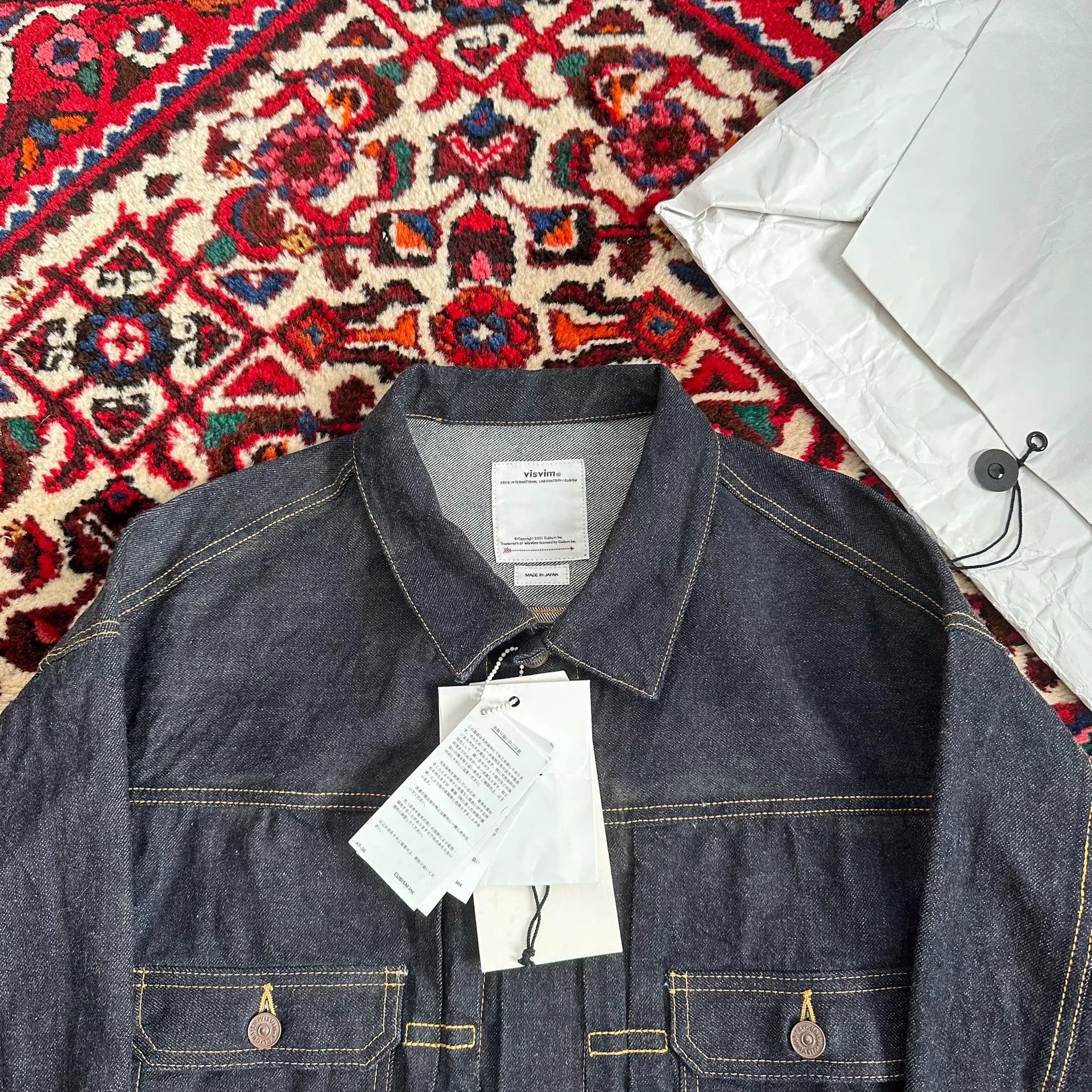 Visvim Visvim 23SS 101xx Mud-Dyed Denim Jacket, Size 3 Size US L / EU 52-54 / 3 - 4 Thumbnail