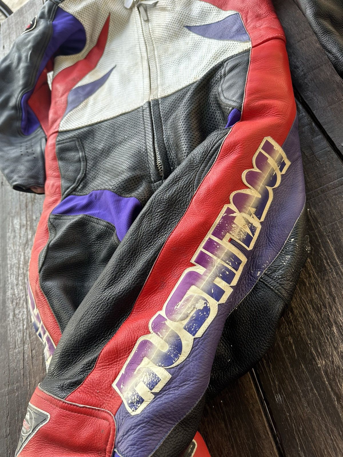Japanese Brand Kushitani hamamatsu leather racing jacket Size US S / EU 44-46 / 1 - 3 Thumbnail