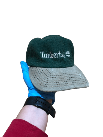 Timberland Vintage Timberland Big Y2K Logo 80% Wool Cap Size ONE SIZE - 1 Thumbnail