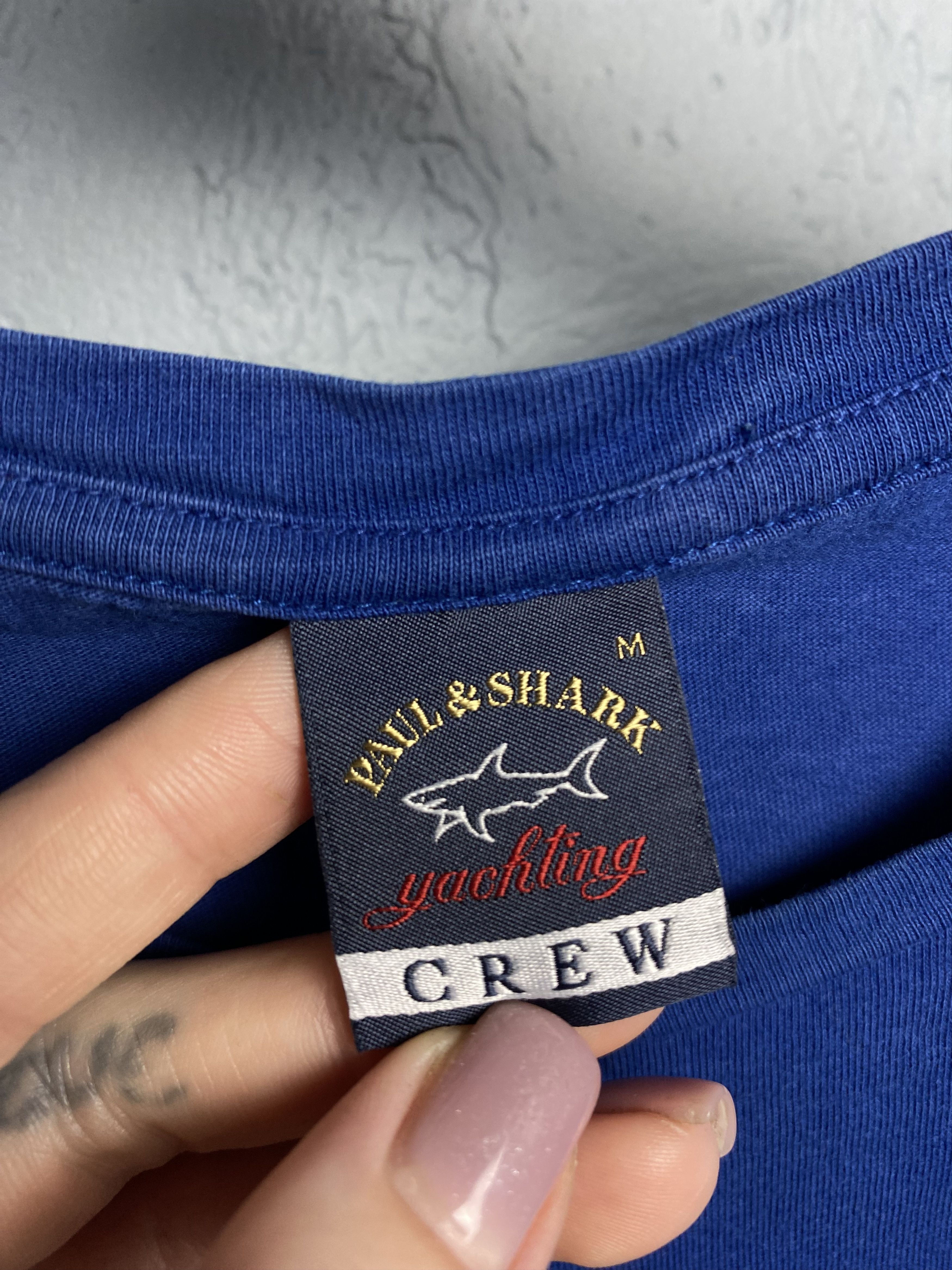 Paul & Shark Paul & Shark Vintage Mens Crew Neck T-Shirt Size US M / EU 48-50 / 2 - 4 Thumbnail