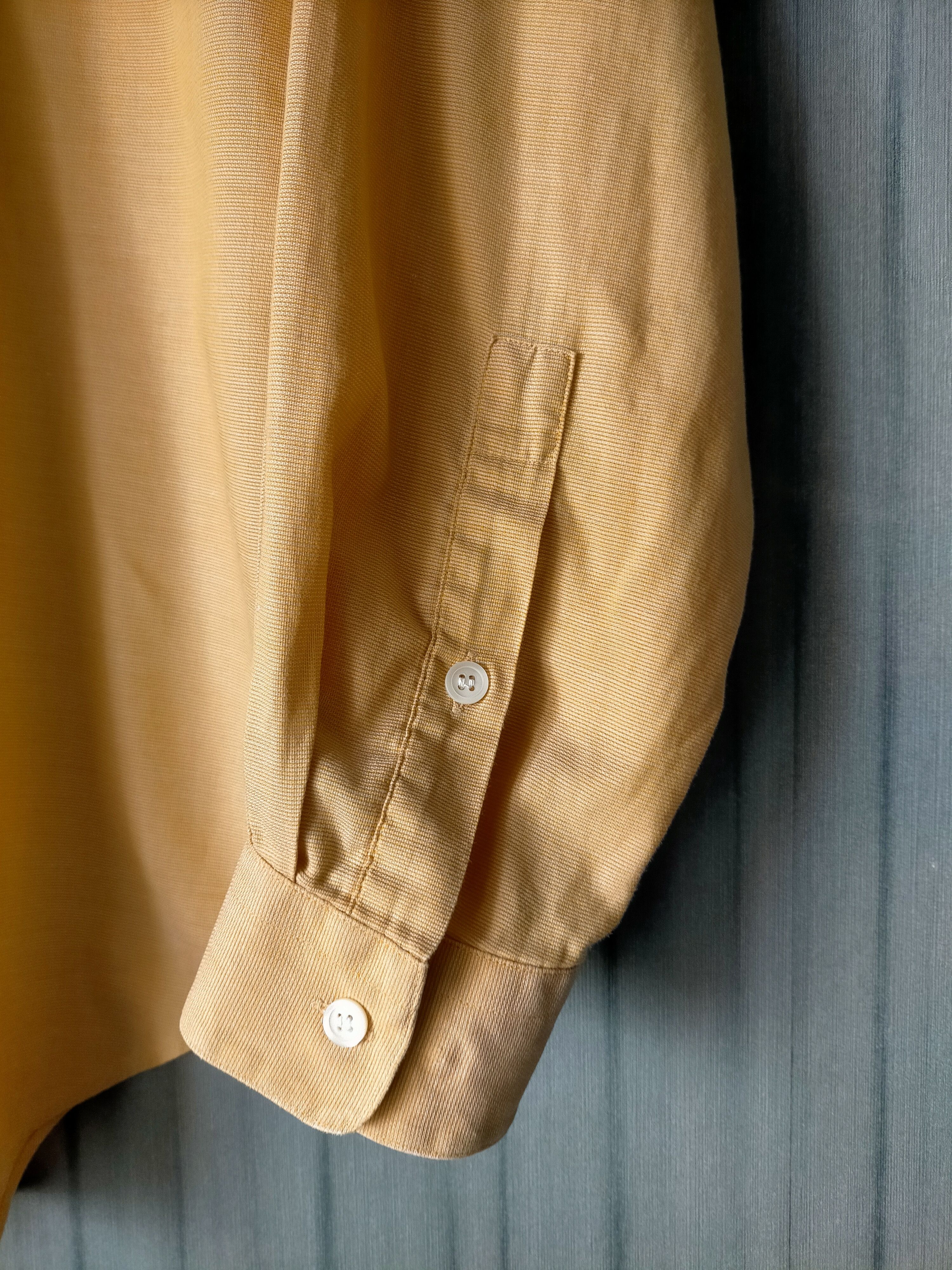 Issey Miyake Issey Miyake Design Studio Wool Rayon Shirt Button ups Size US L / EU 52-54 / 3 - 5 Thumbnail