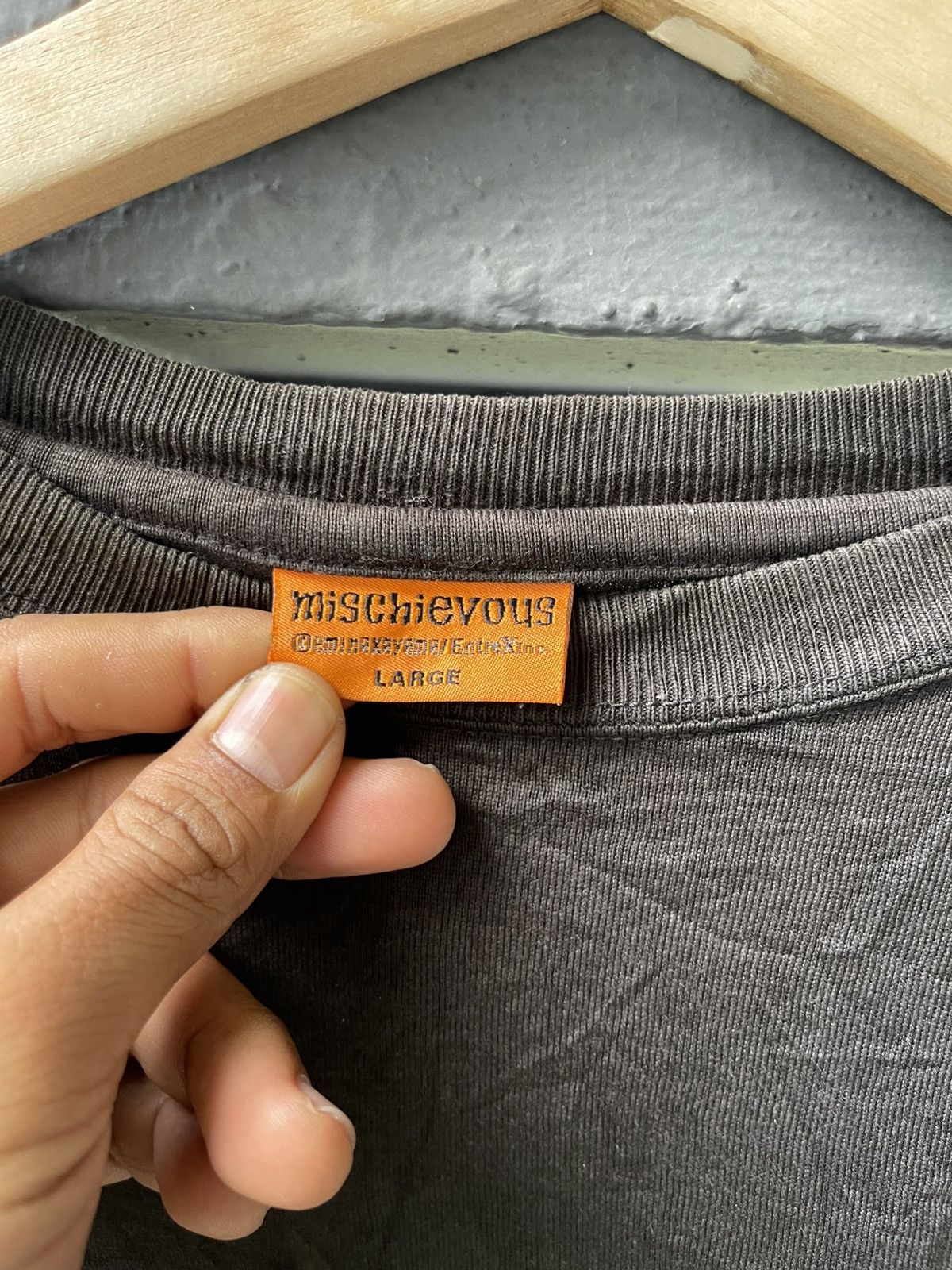Japanese Brand × Vintage Sun faded Mischievous t-shirt📸 Size US L / EU 52-54 / 3 - 3 Thumbnail