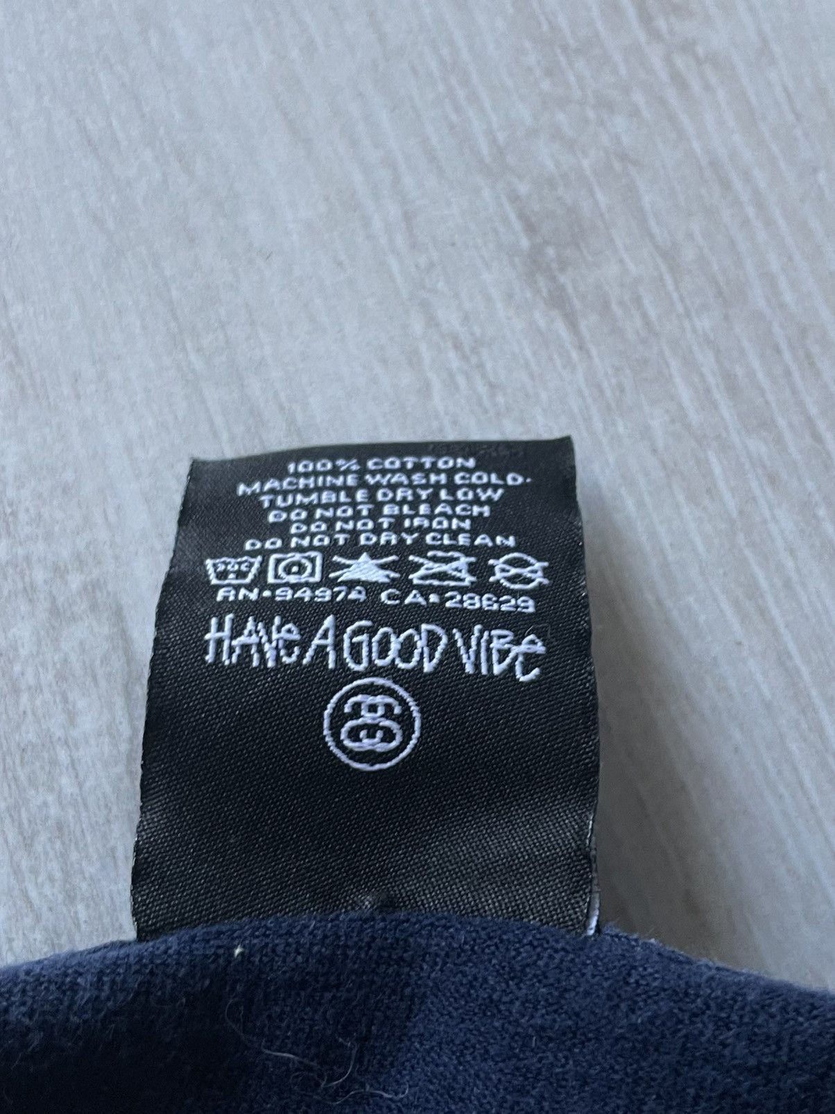 Stussy Vintage 00’s Stussy #80 T-Shirt Dark Blue RARE Size US L / EU 52-54 / 3 - 7 Thumbnail