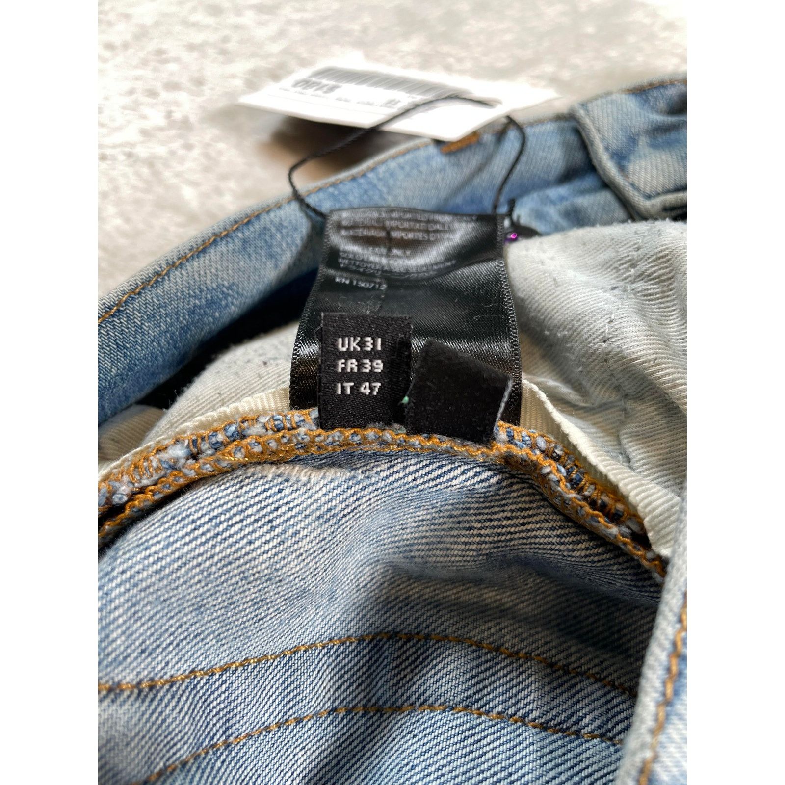 Ksubi Ksubi Black Wash Distressed Jeans Size US 30 / EU 46 - 6 Thumbnail