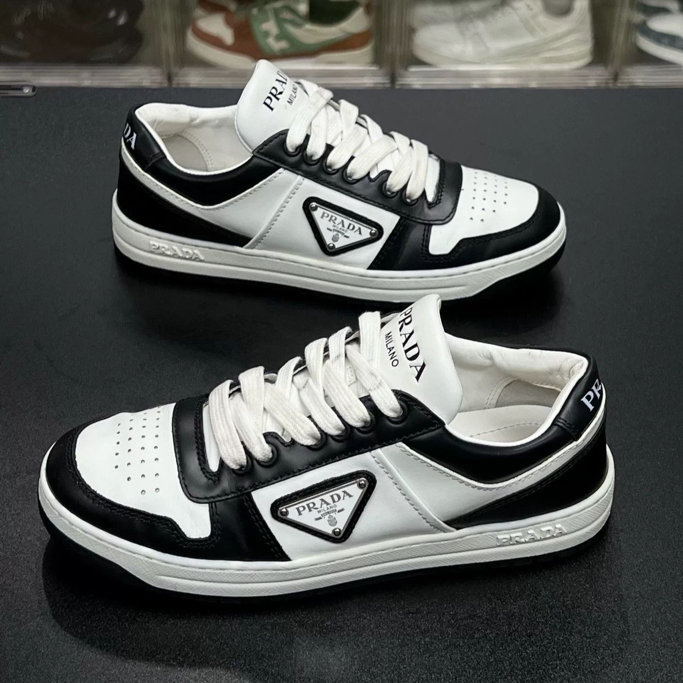 Prada Prada Black Designer Casual Streetwear Size US S / EU 44-46 / 1 - 1 Thumbnail