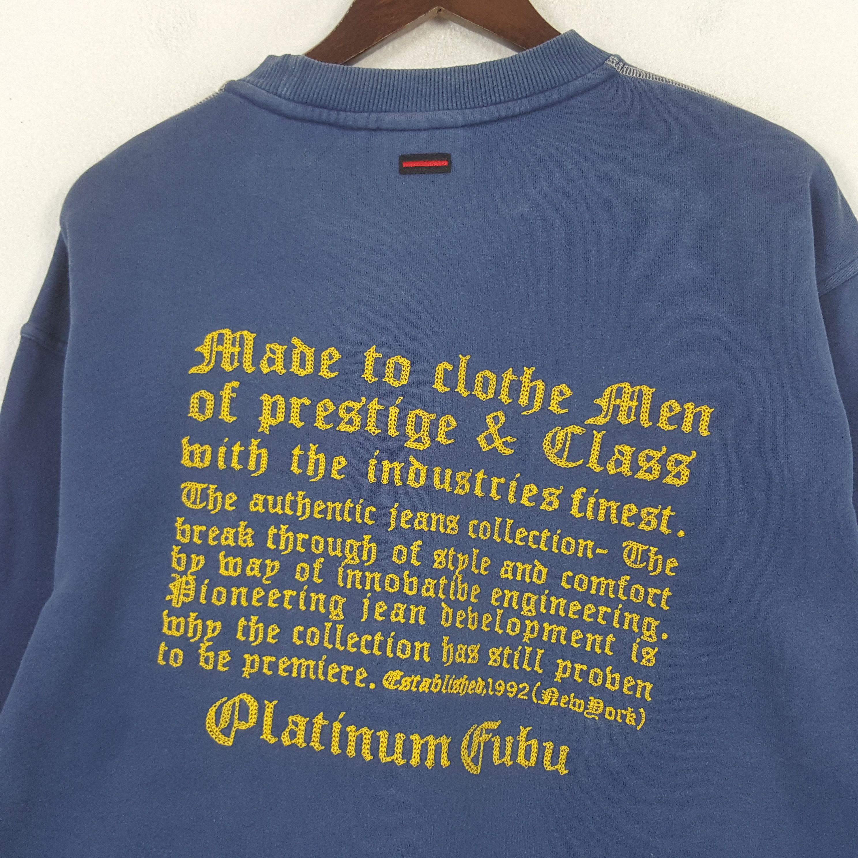 Fubu × Vintage Vintage Fubu Sweatshirt Size US L / EU 52-54 / 3 - 2 Thumbnail