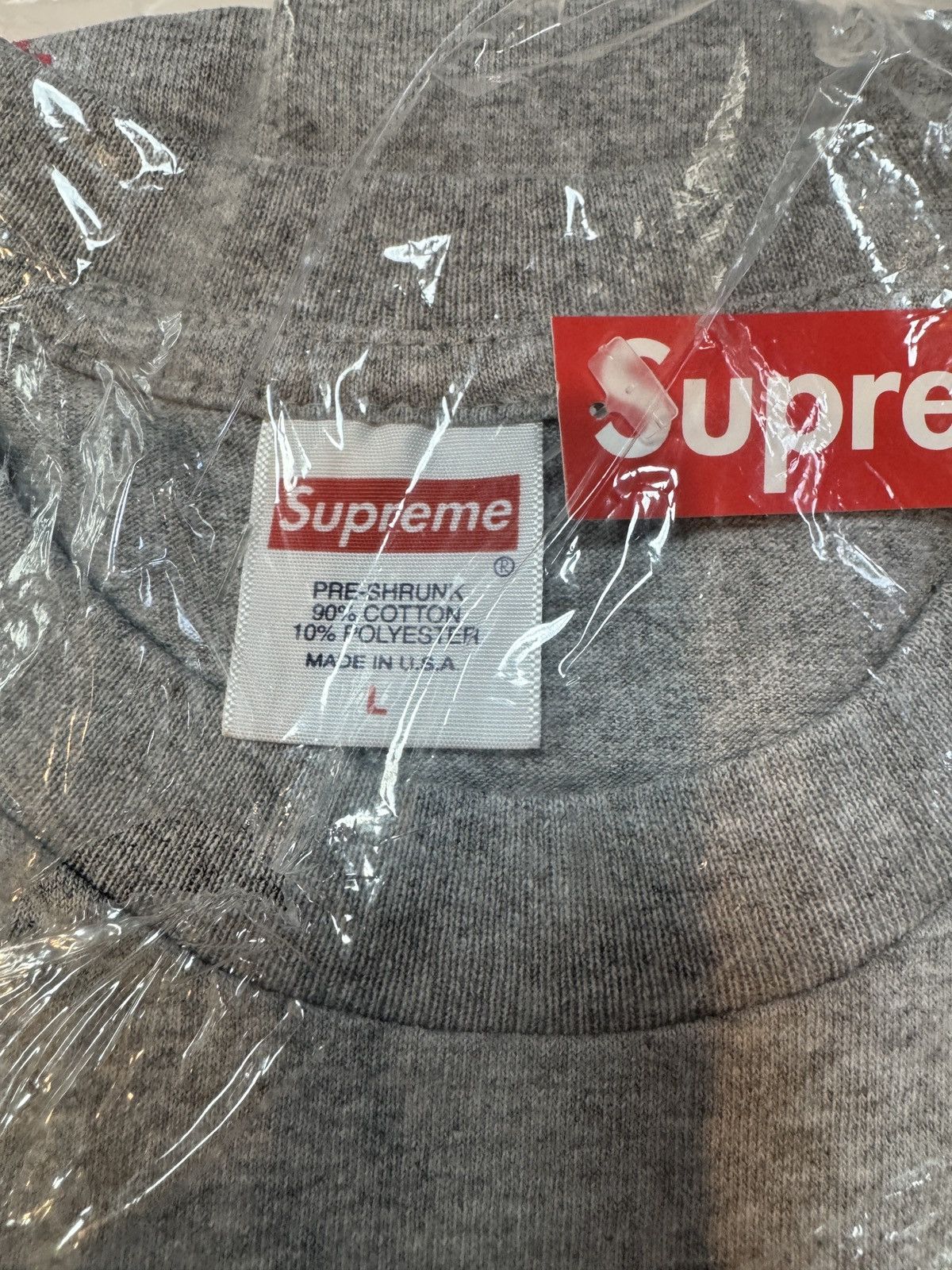 Supreme Supreme Queen Tee Heather Grey Size Large Deadstock Size US L / EU 52-54 / 3 - 1 Thumbnail